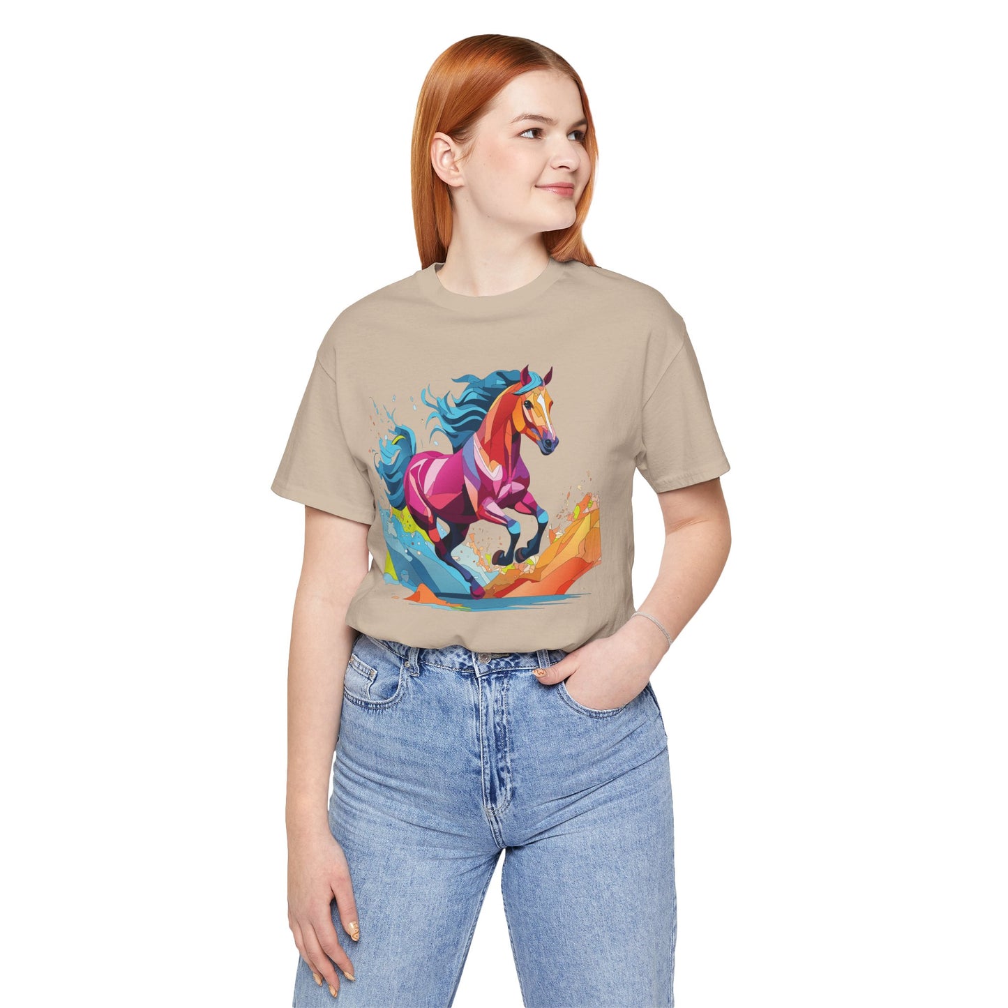 Unisex Animal Shirt, Tee Shirt with Animals, Art Design Tee Shirt, Wild Animals Shirt