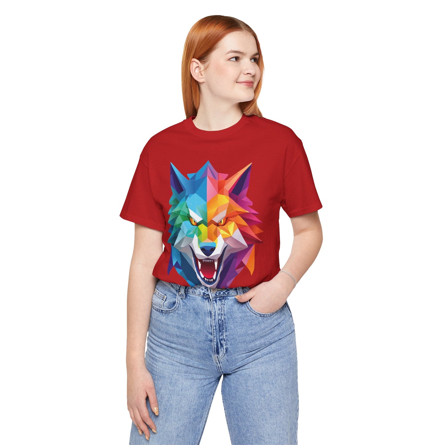 Unisex Animal Shirt, Tee Shirt with Animals, Art Design Tee Shirt, Wild Animals Shirt