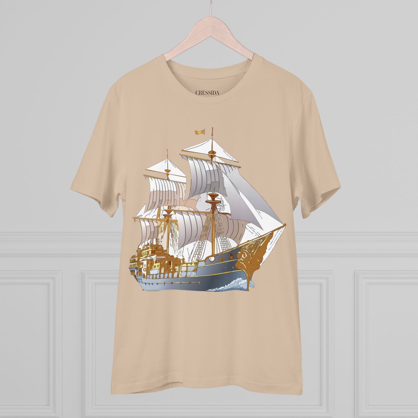 Organic T-shirt with Ship