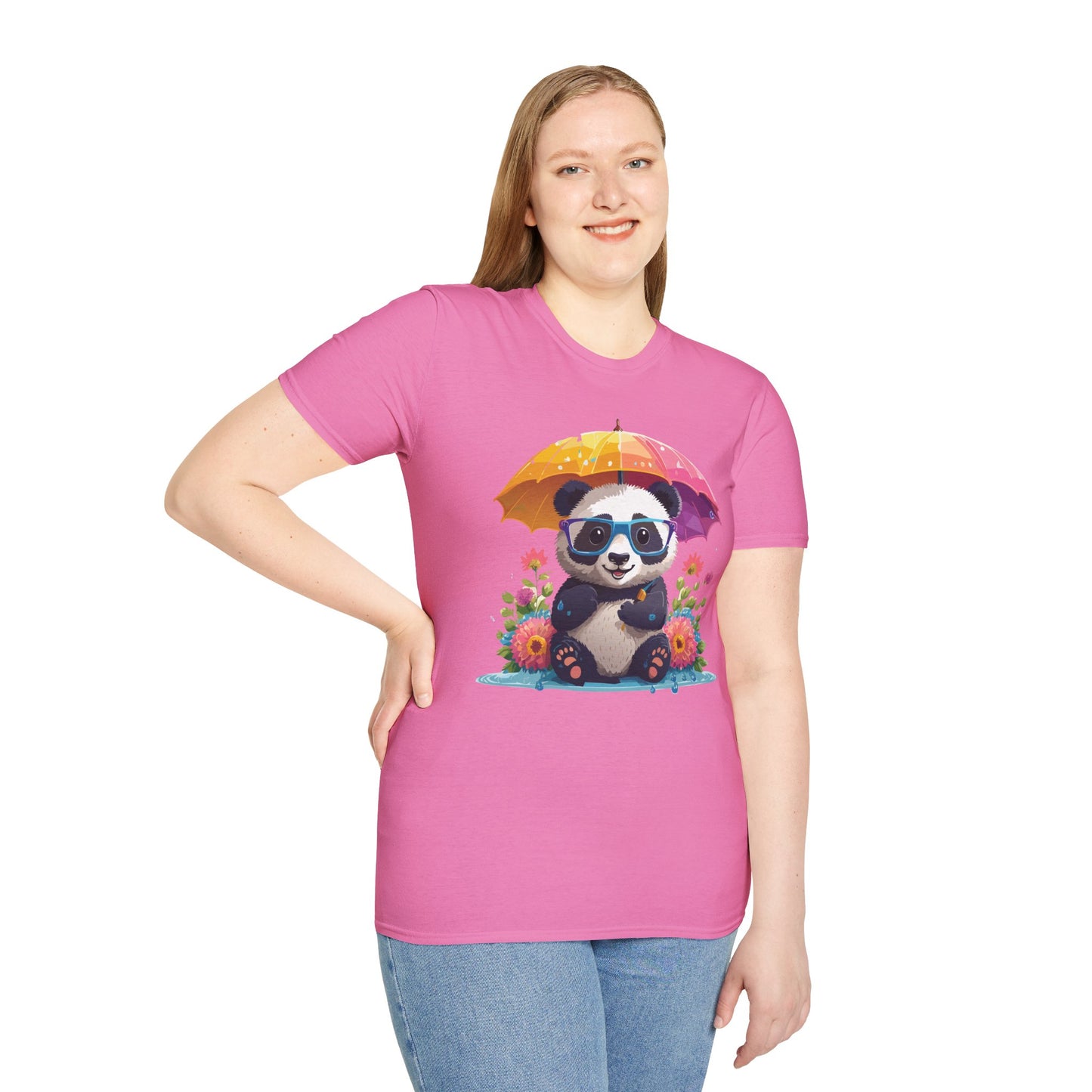 Panda Shirt, T Shirt with Panda, Animal Shirt, Tee Shirt with Animals