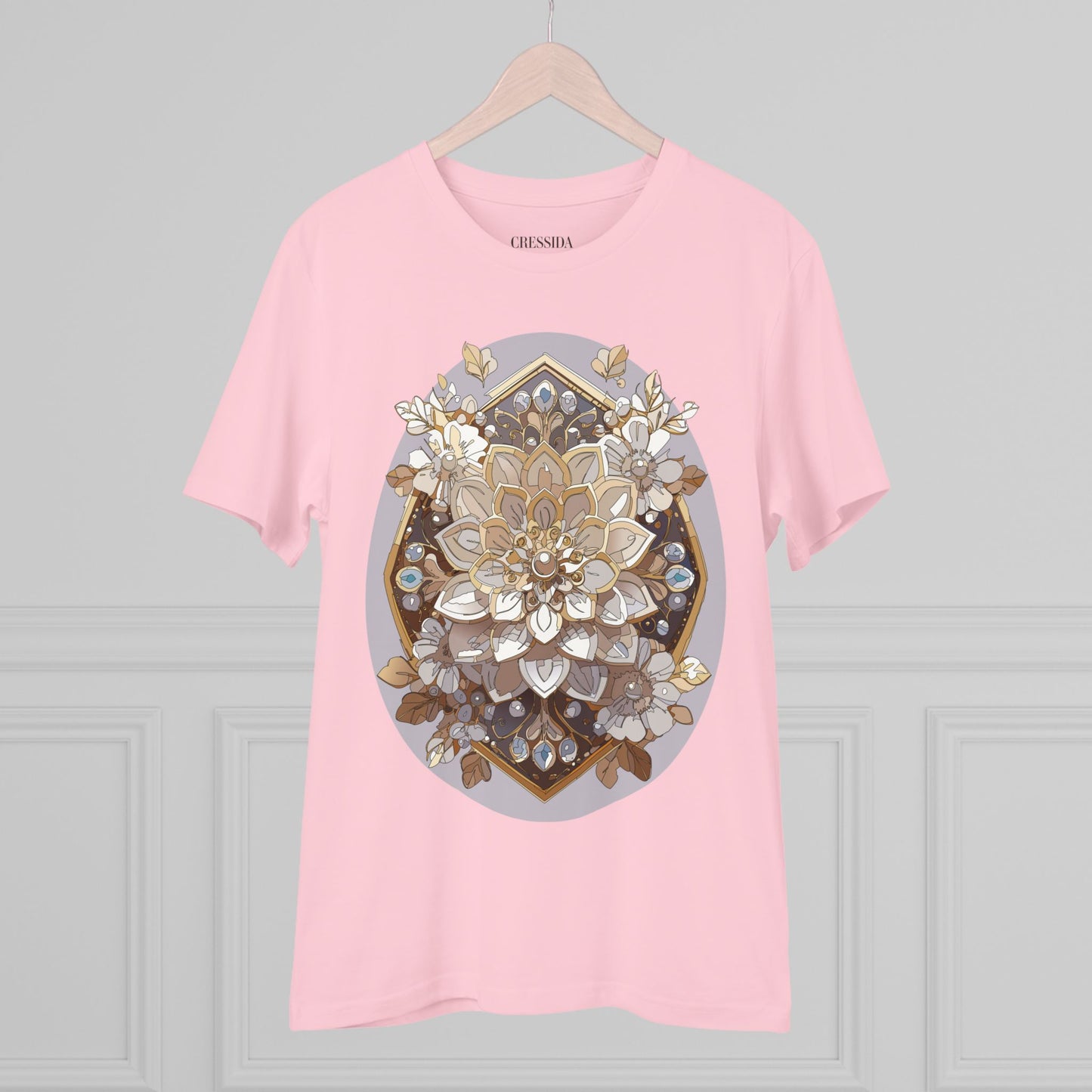 Organic T-shirt with Flower