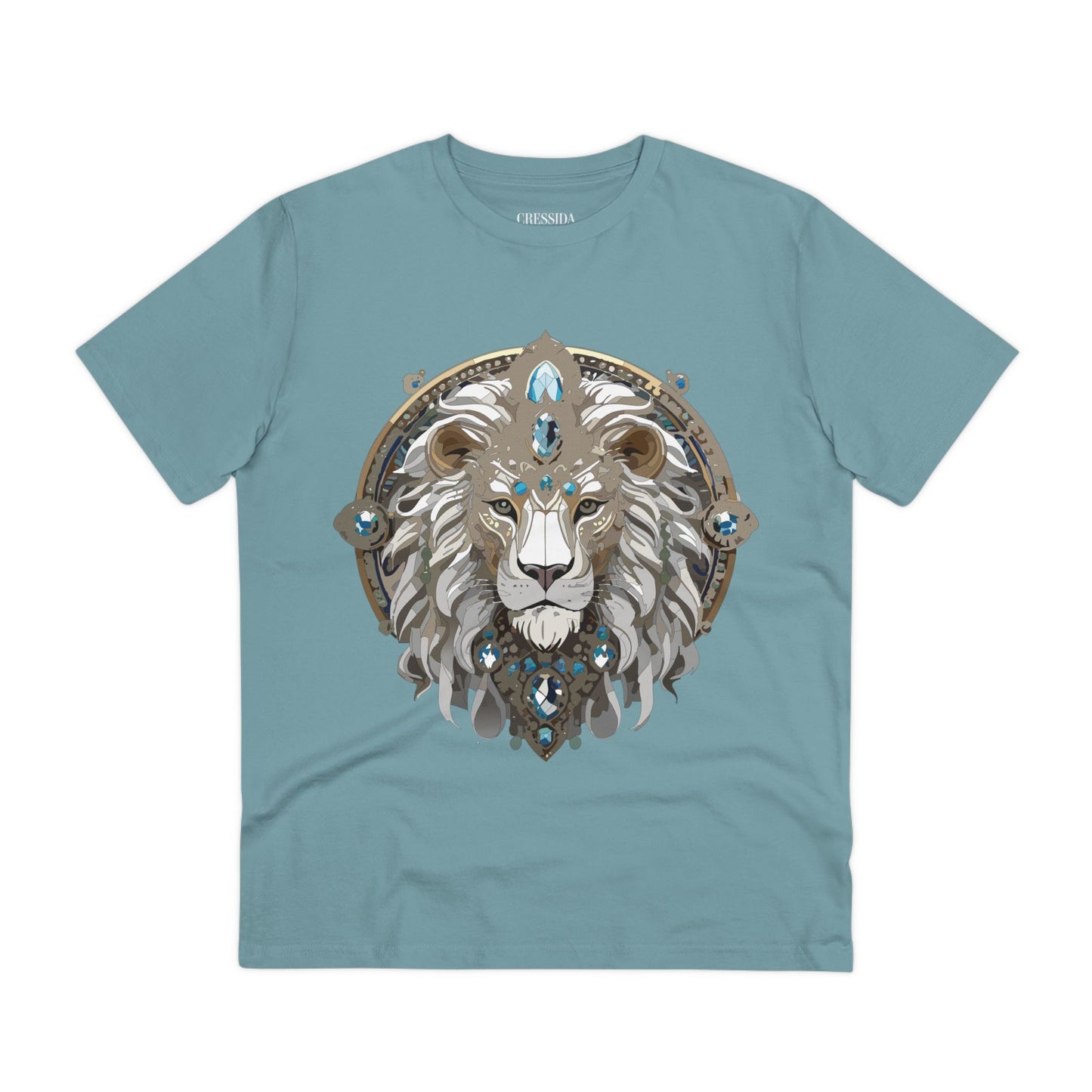 Organic T-shirt with Animals - Lion