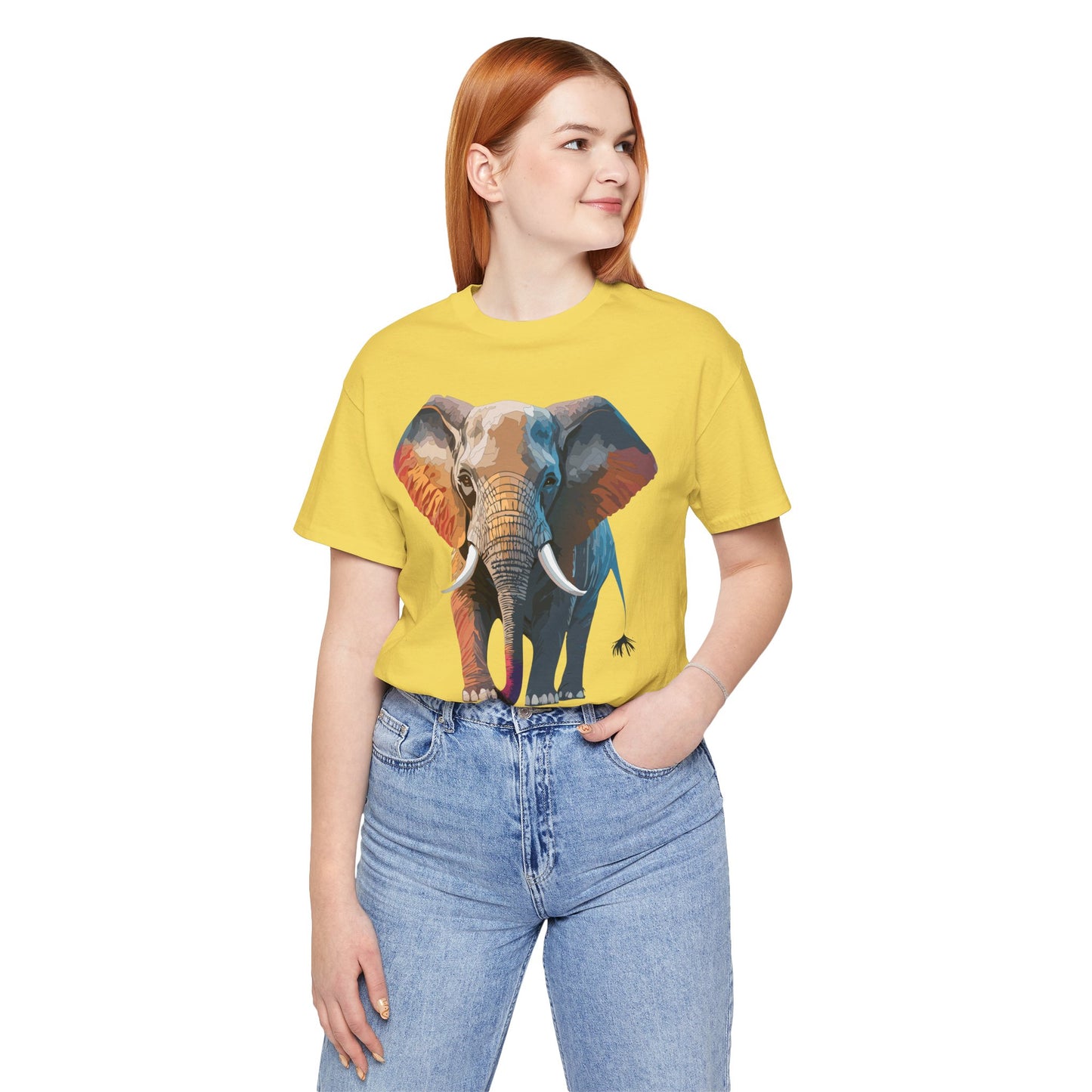 Unisex Animal Shirt, Tee Shirt with Animals, Art Design Tee Shirt, Wild Animals Shirt