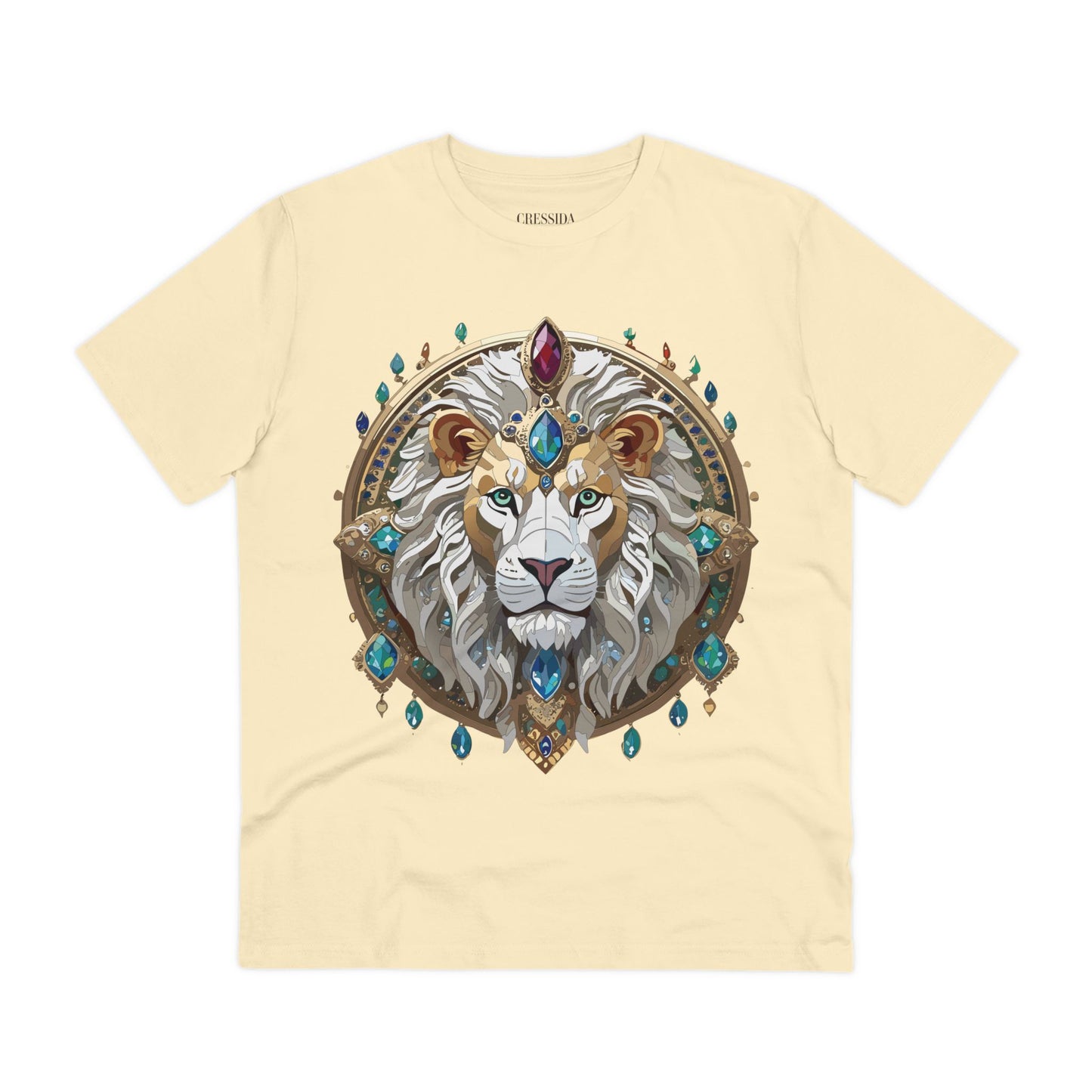 Organic T-shirt with Animals - Lion