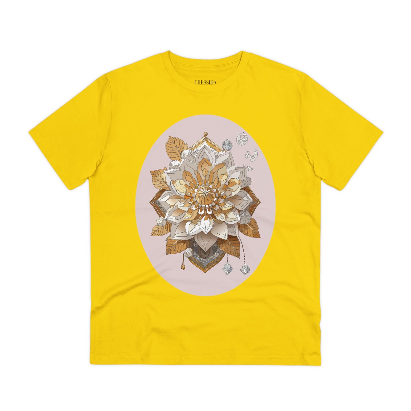 Organic T-shirt with Flower