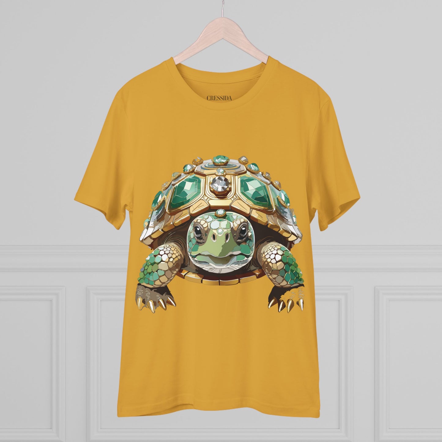 Organic T-shirt with Animals - Turtle