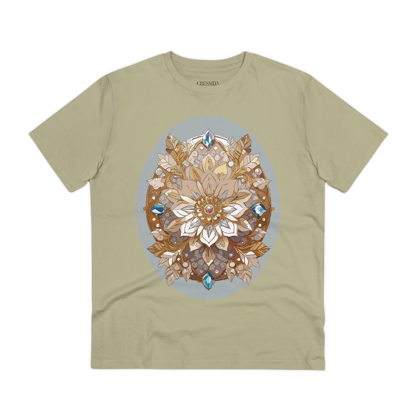 Organic T-shirt with Flower