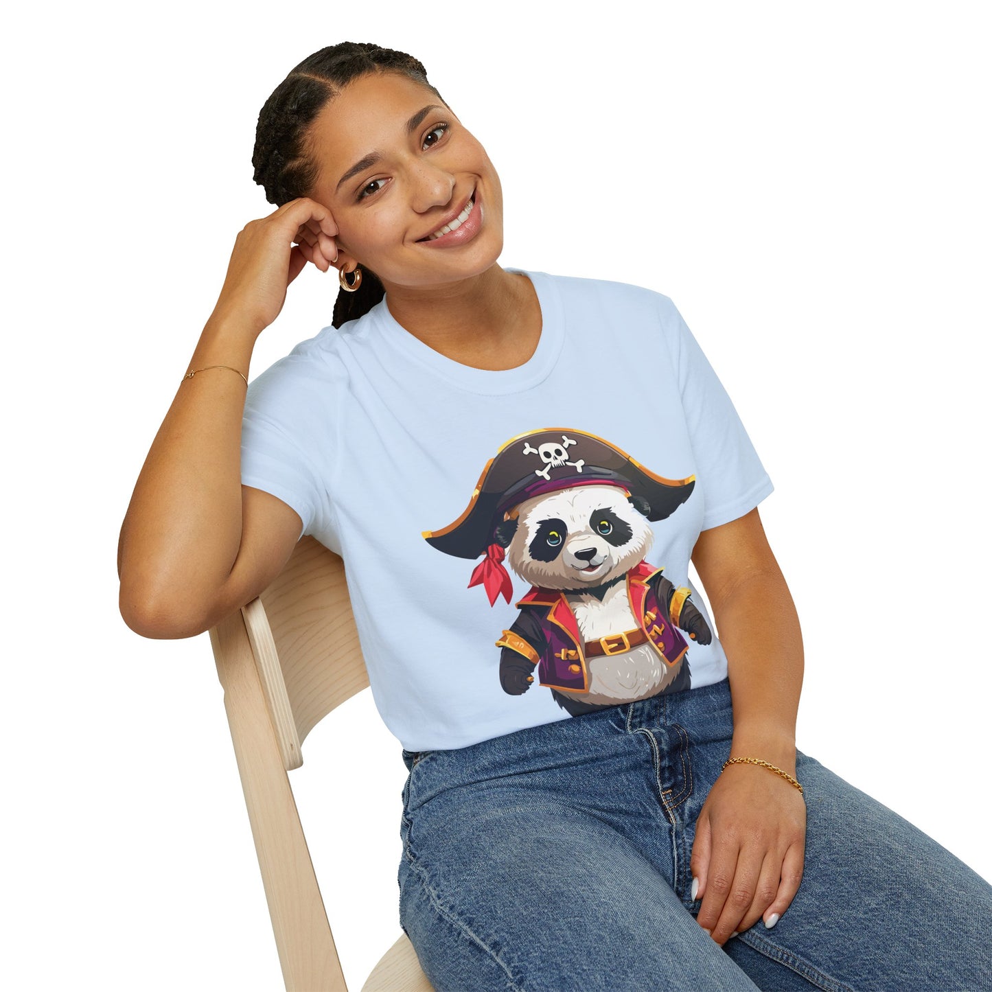 Panda Shirt, T Shirt with Panda, Animal Shirt, Tee Shirt with Animals