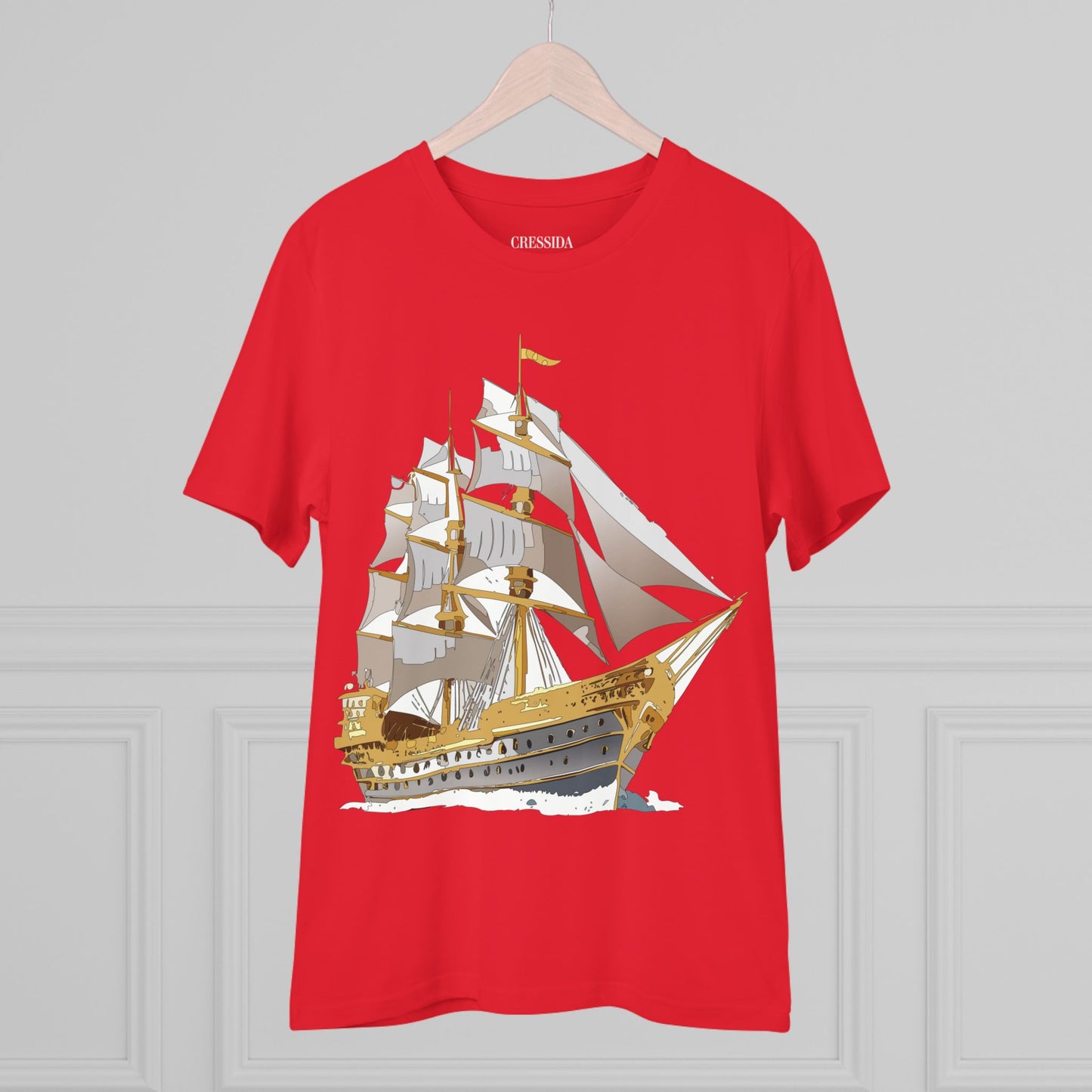 Organic T-shirt with Ship