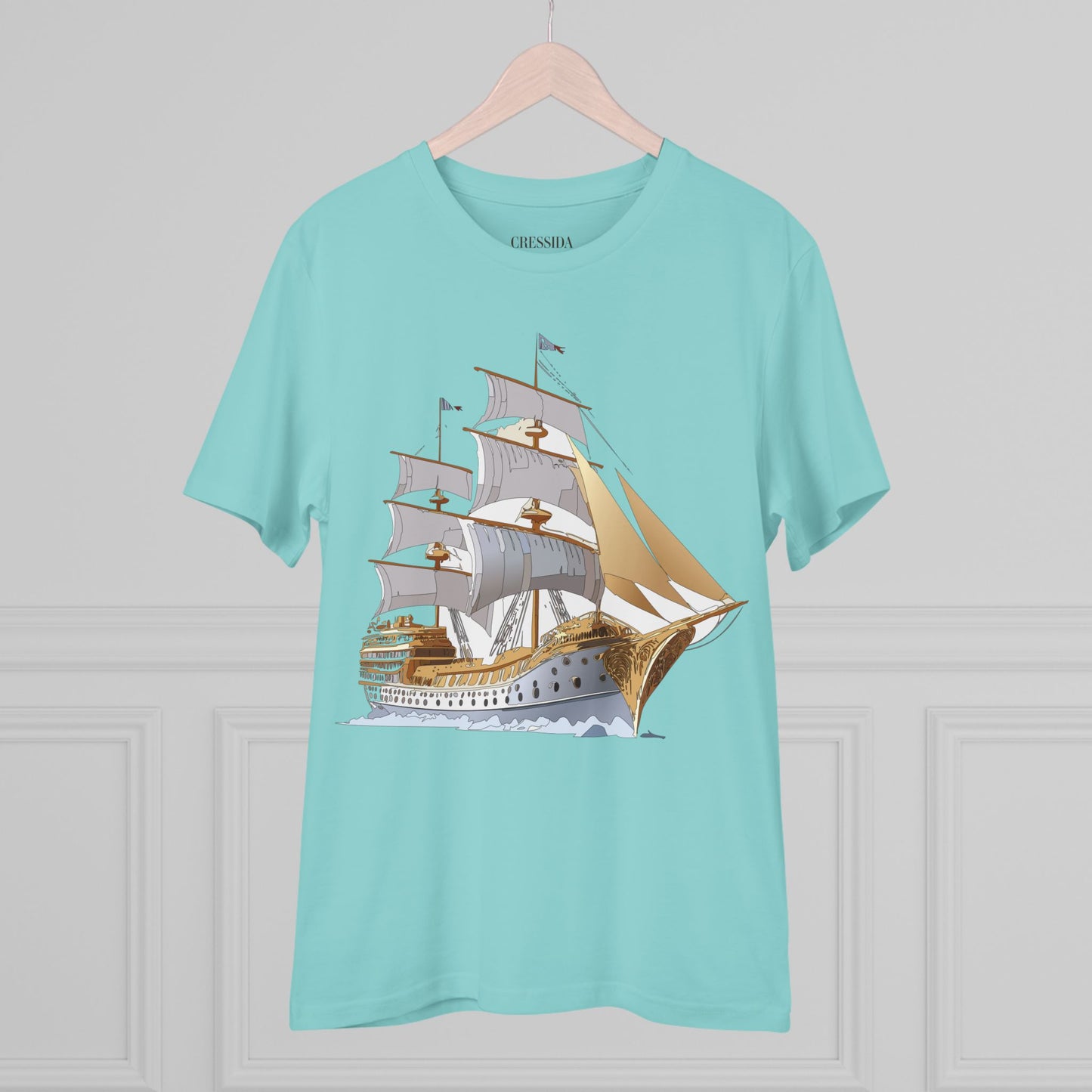 Organic T-shirt with Ship