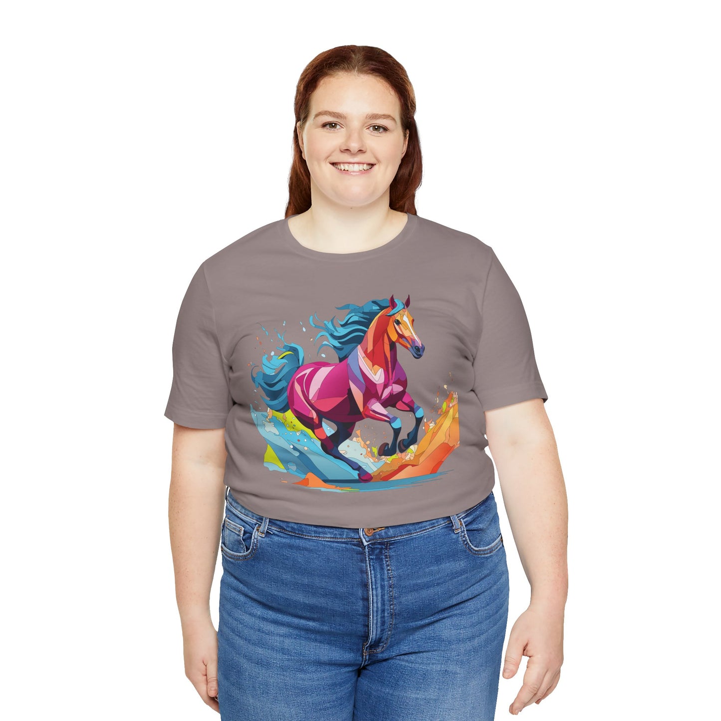 Unisex Animal Shirt, Tee Shirt with Animals, Art Design Tee Shirt, Wild Animals Shirt