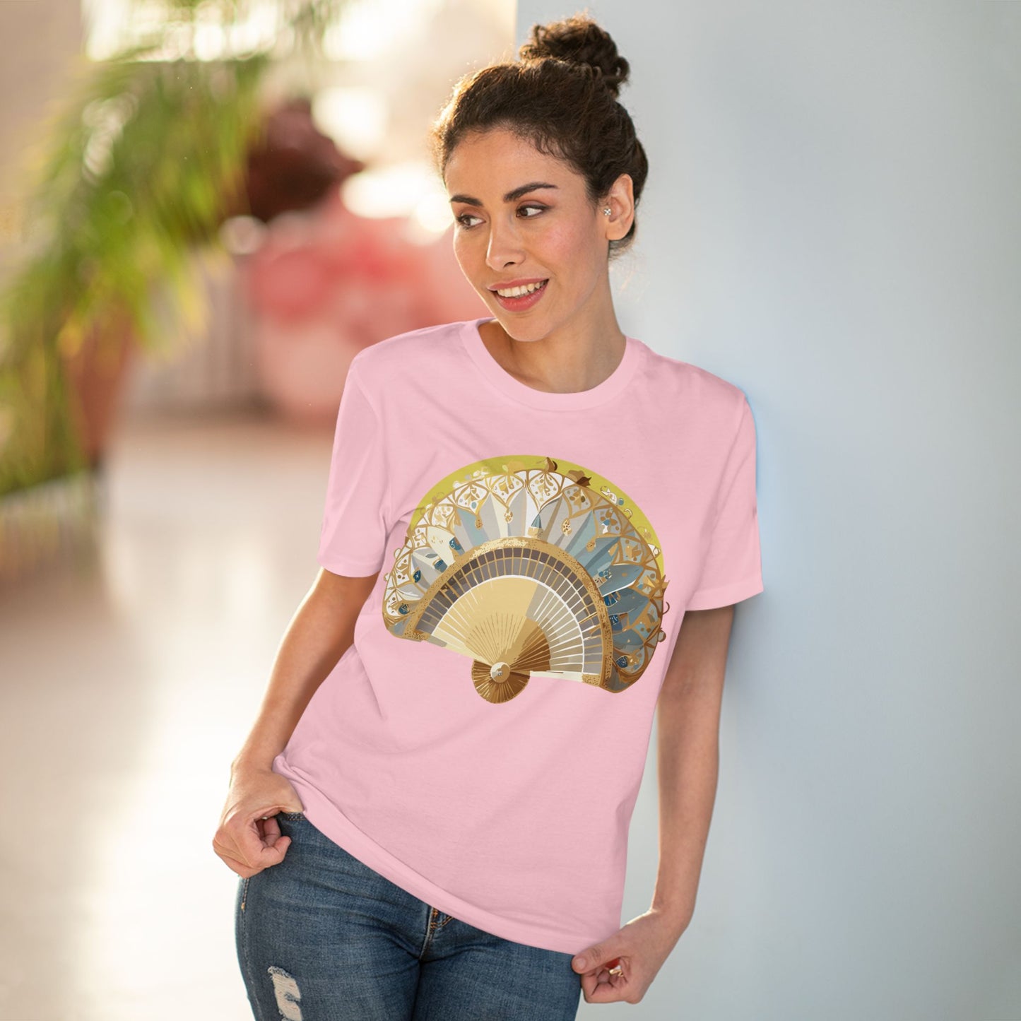 Organic T-shirt with Fan