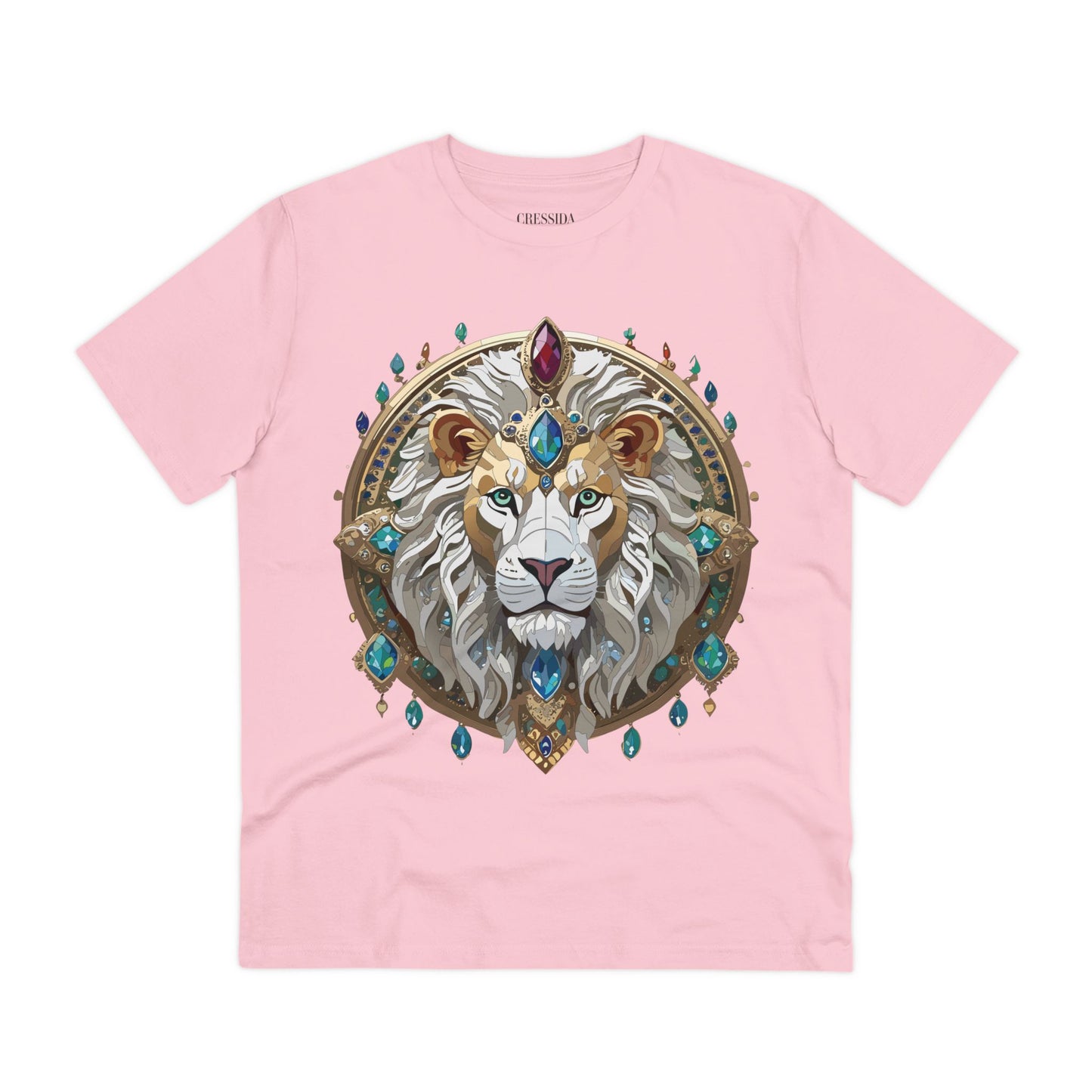 Organic T-shirt with Animals - Lion