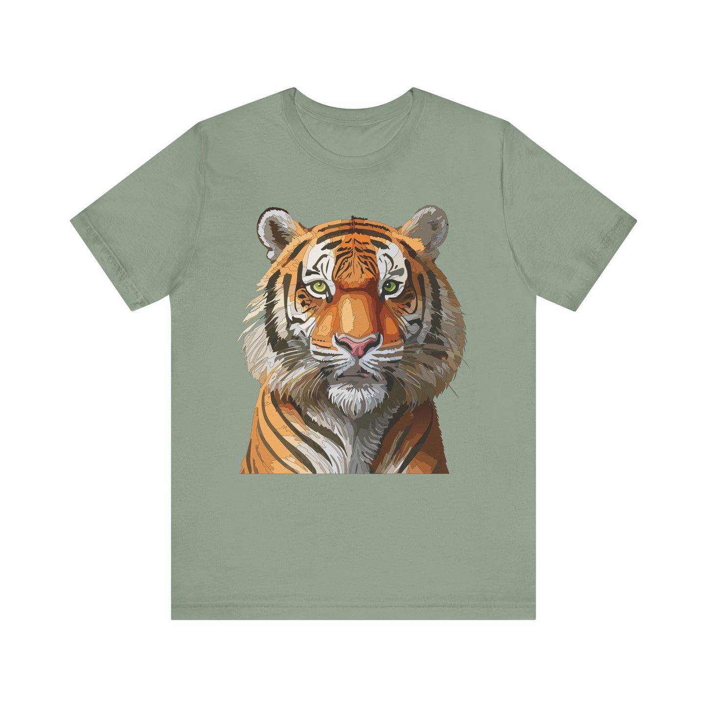 Unisex Animal Shirt, Tee Shirt with Animals, Art Design Tee Shirt, Wild Animals Shirt