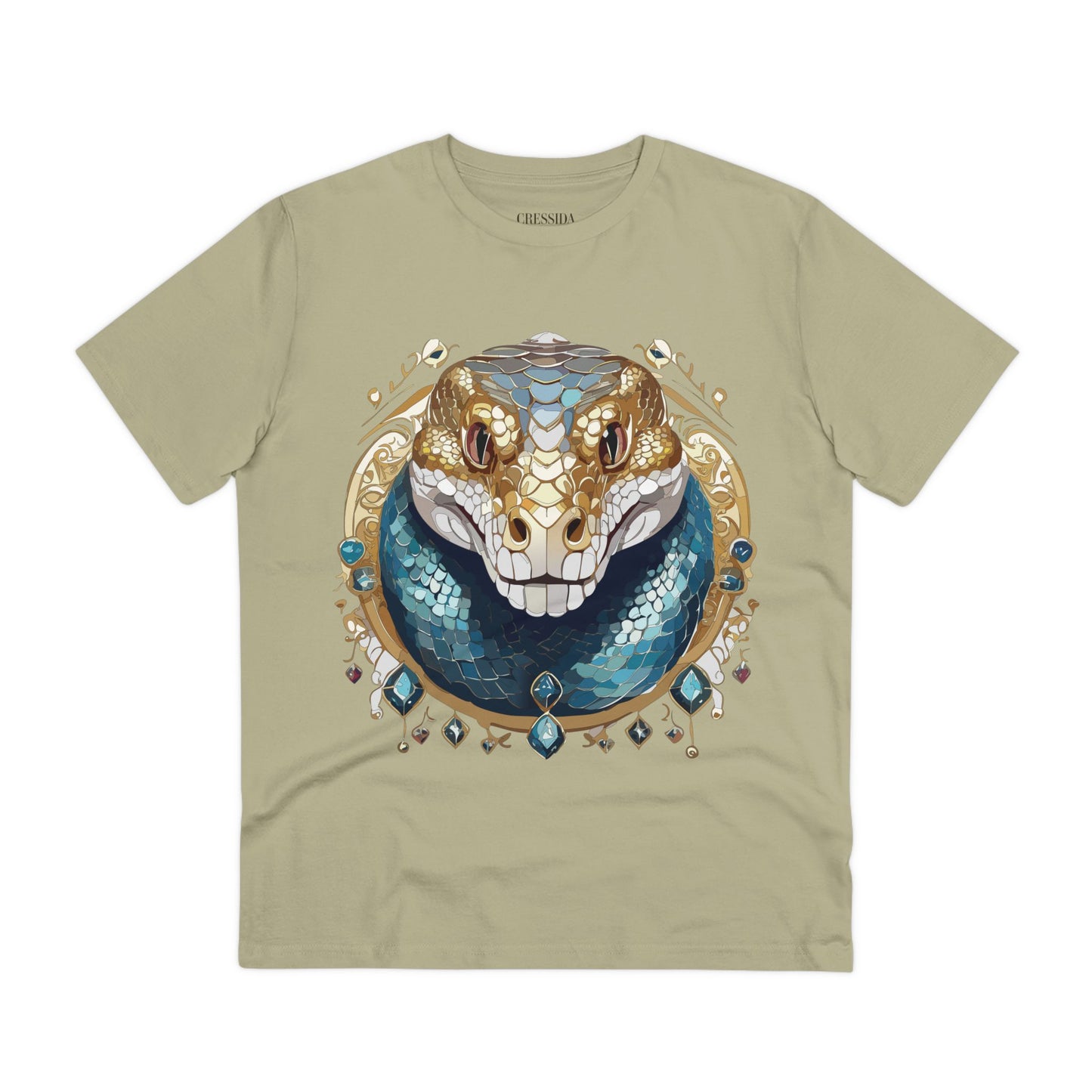 Organic T-shirt with Animals - Python