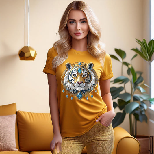 Animal Shirt, Shirt with Animals, Tee Shirt with Antique Animal Medallion