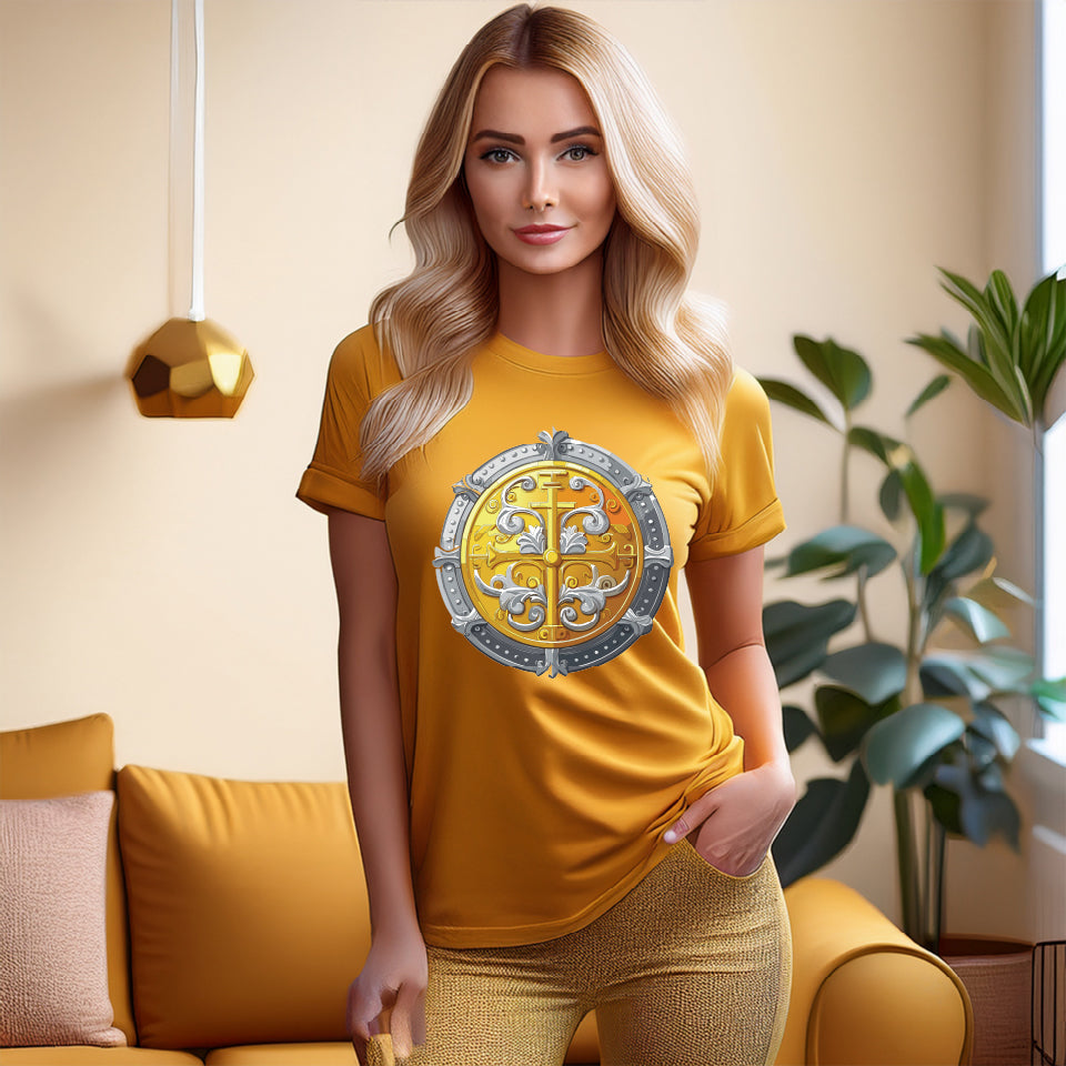 Coin Shirt, Shirt with Coin, Tee Shirt with Antique Coin