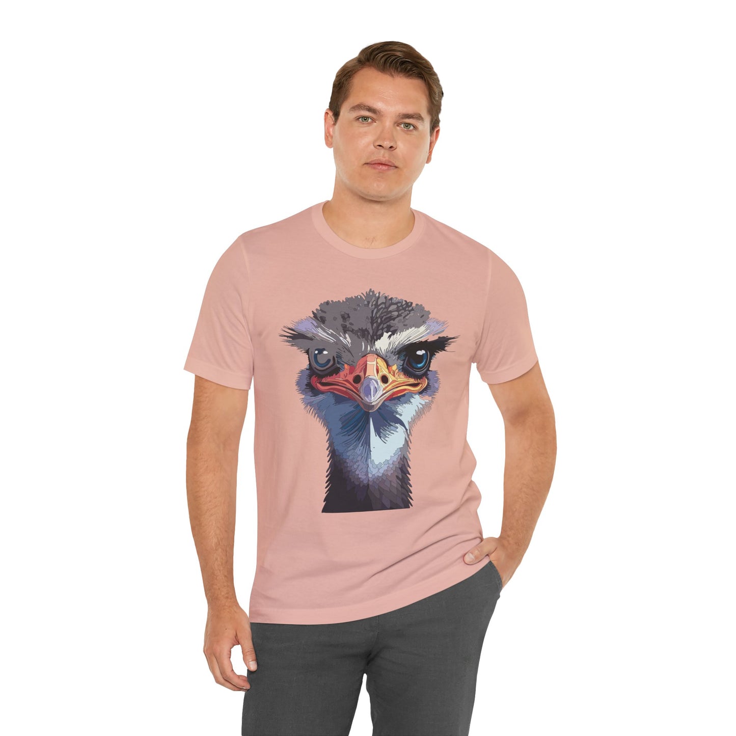 Unisex Animal Shirt, Tee Shirt with Animals, Art Design Tee Shirt, Wild Animals Shirt
