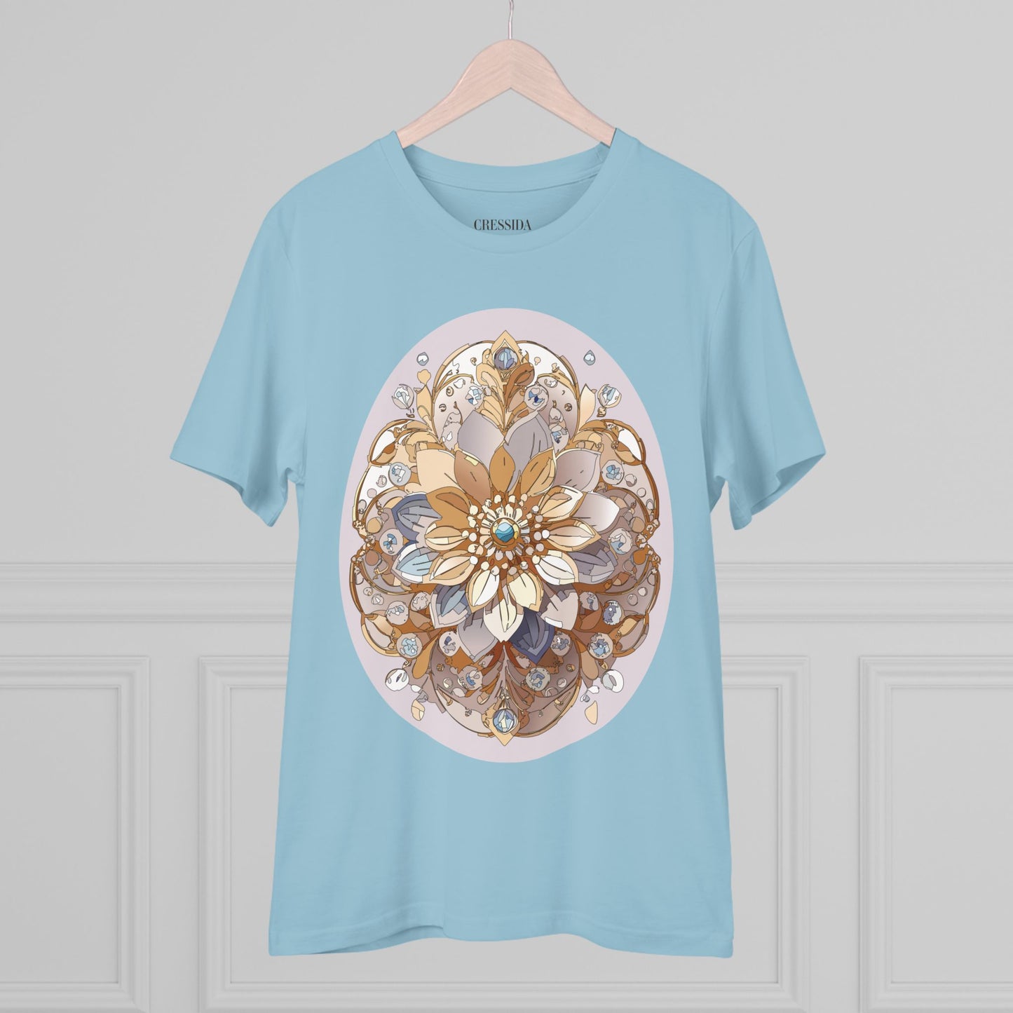 Organic T-shirt with Flower