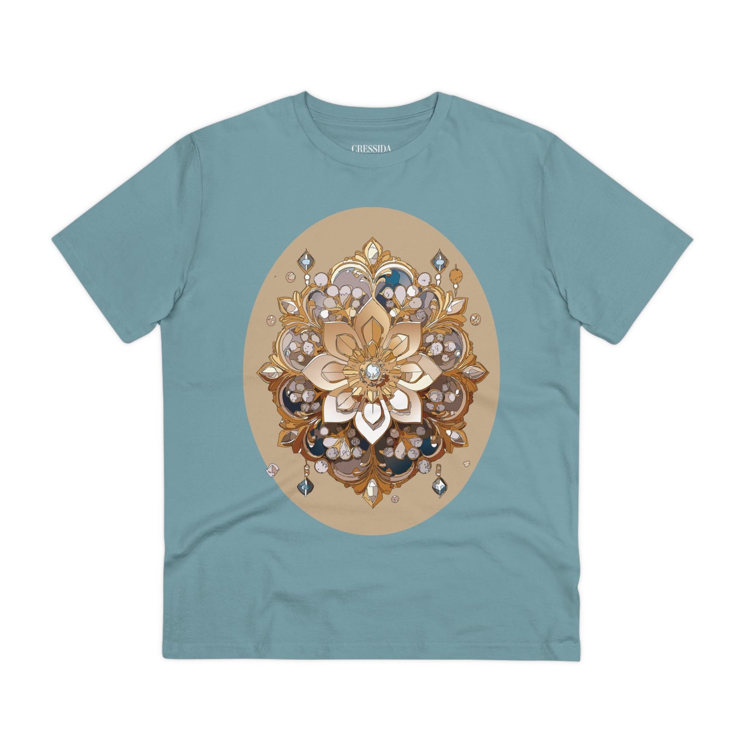 Organic T-shirt with Flower