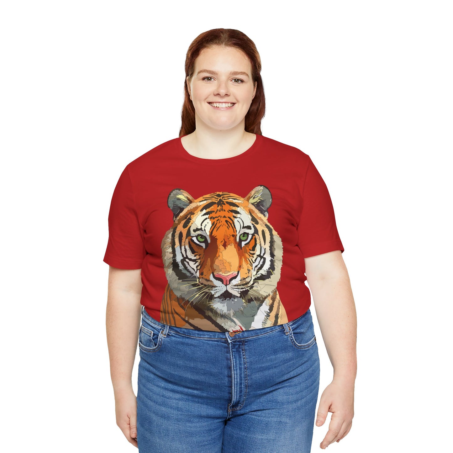 Unisex Animal Shirt, Tee Shirt with Animals, Art Design Tee Shirt, Wild Animals Shirt