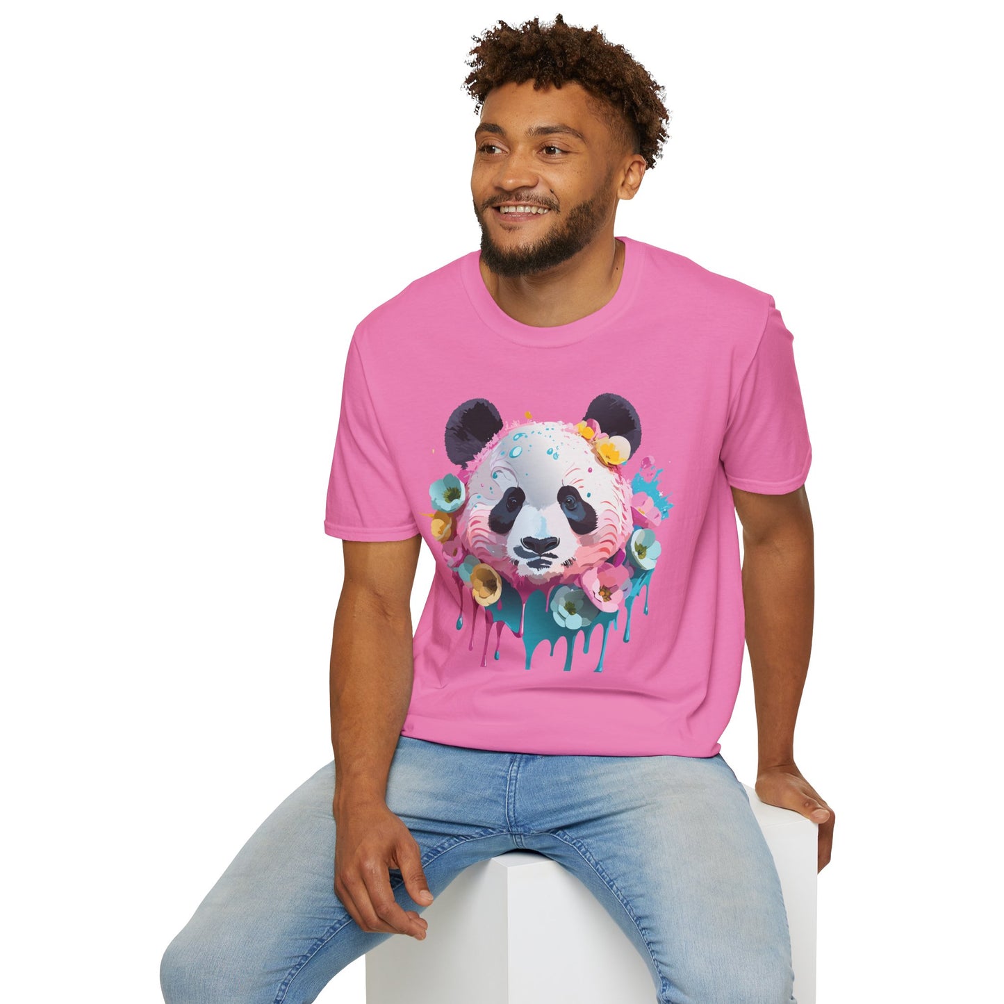 Panda Shirt, T Shirt with Panda, Animal Shirt, Tee Shirt with Animals