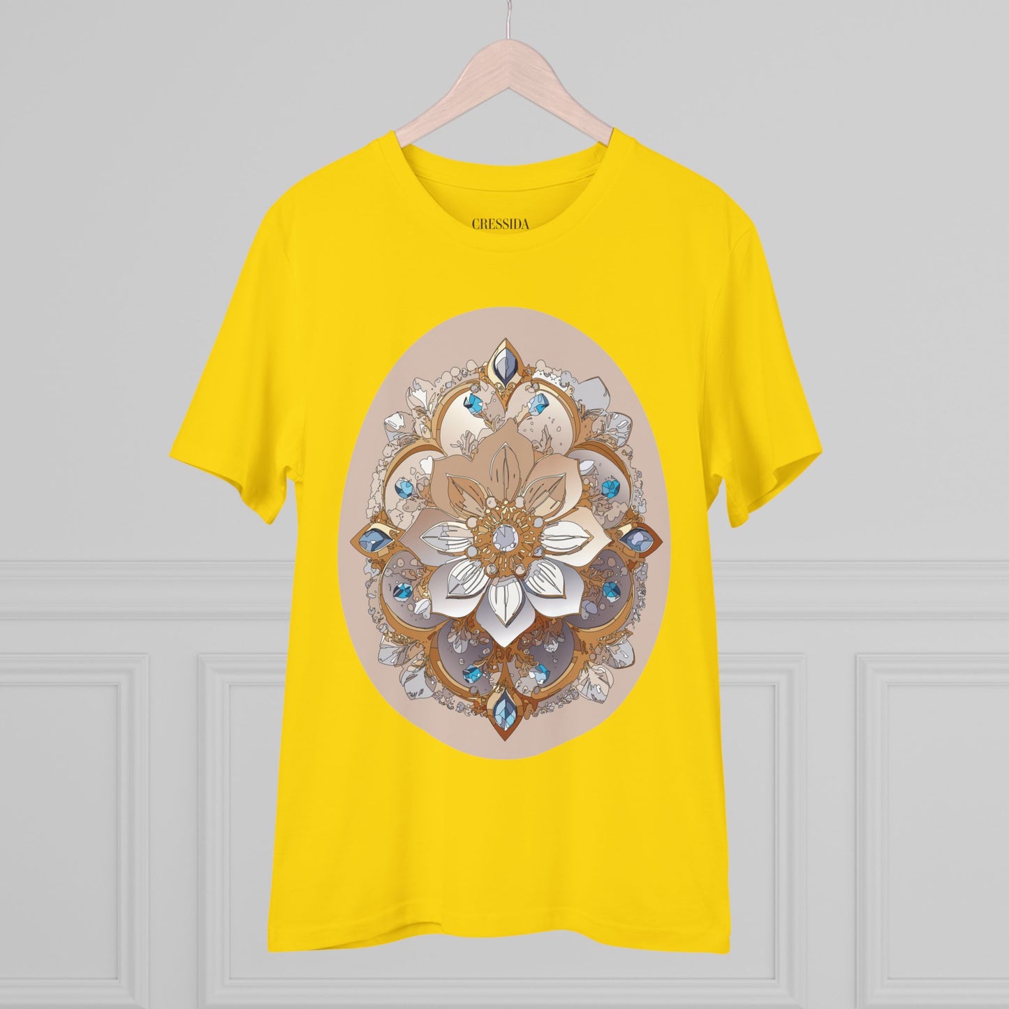 Organic T-shirt with Flower