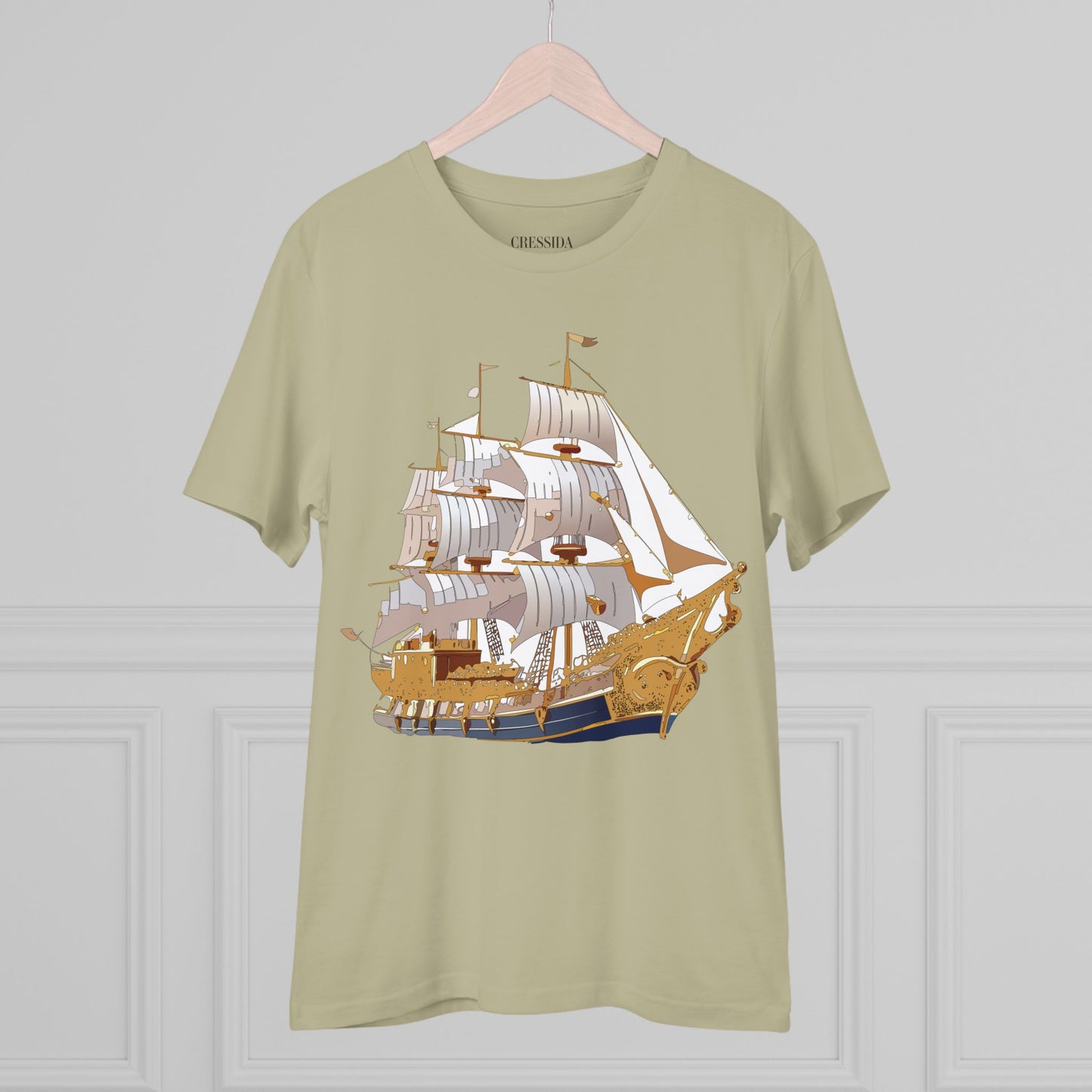 Organic T-shirt with Ship