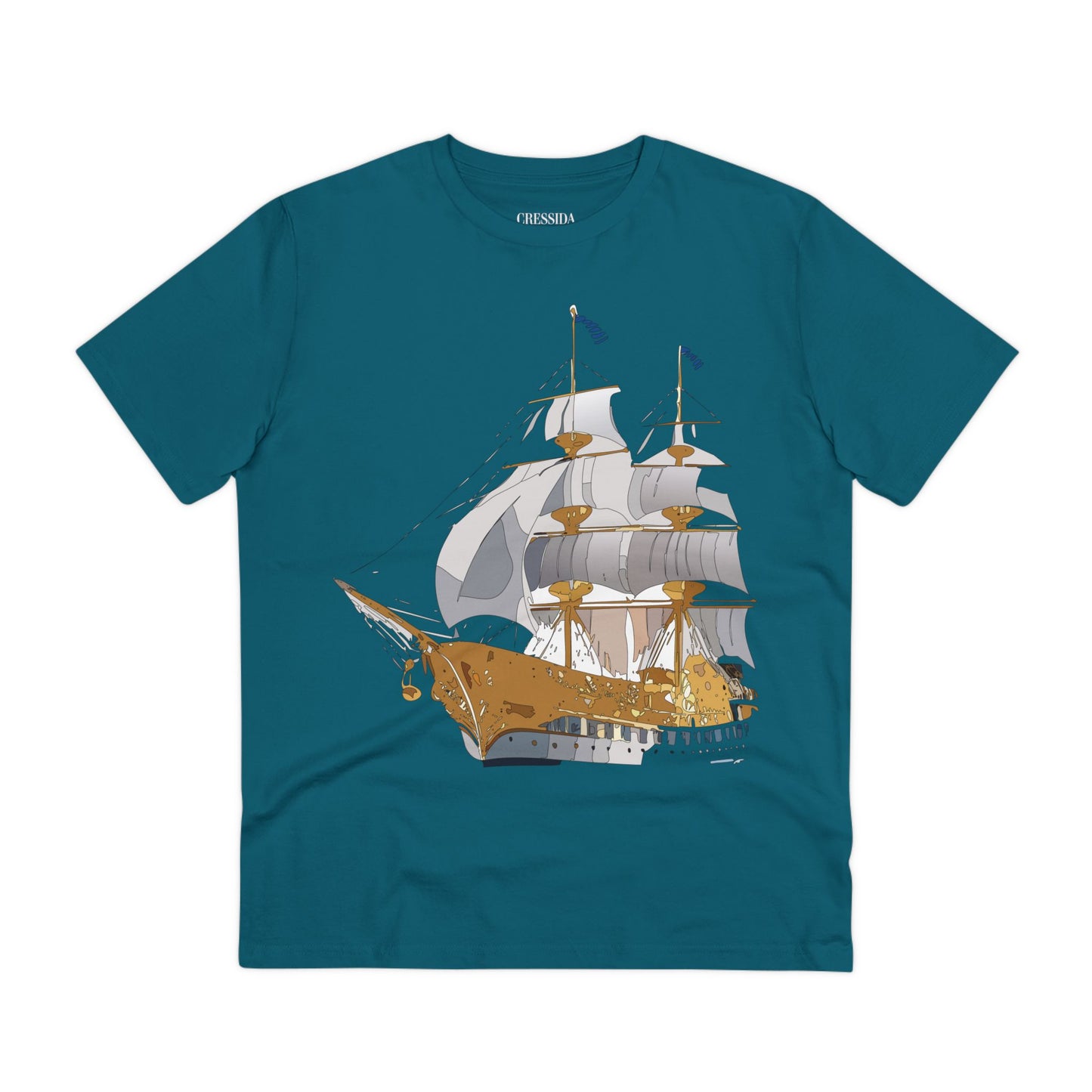 Organic T-shirt with Ship