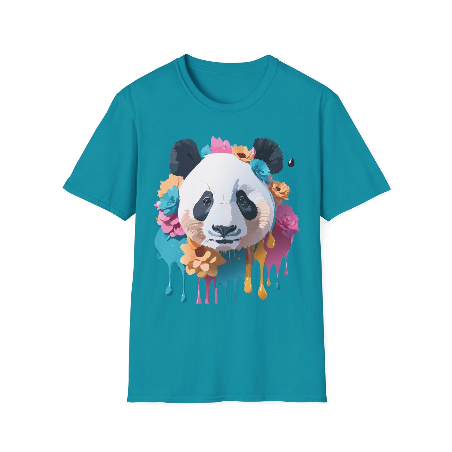 Panda Shirt, T Shirt with Panda, Animal Shirt, Tee Shirt with Animals