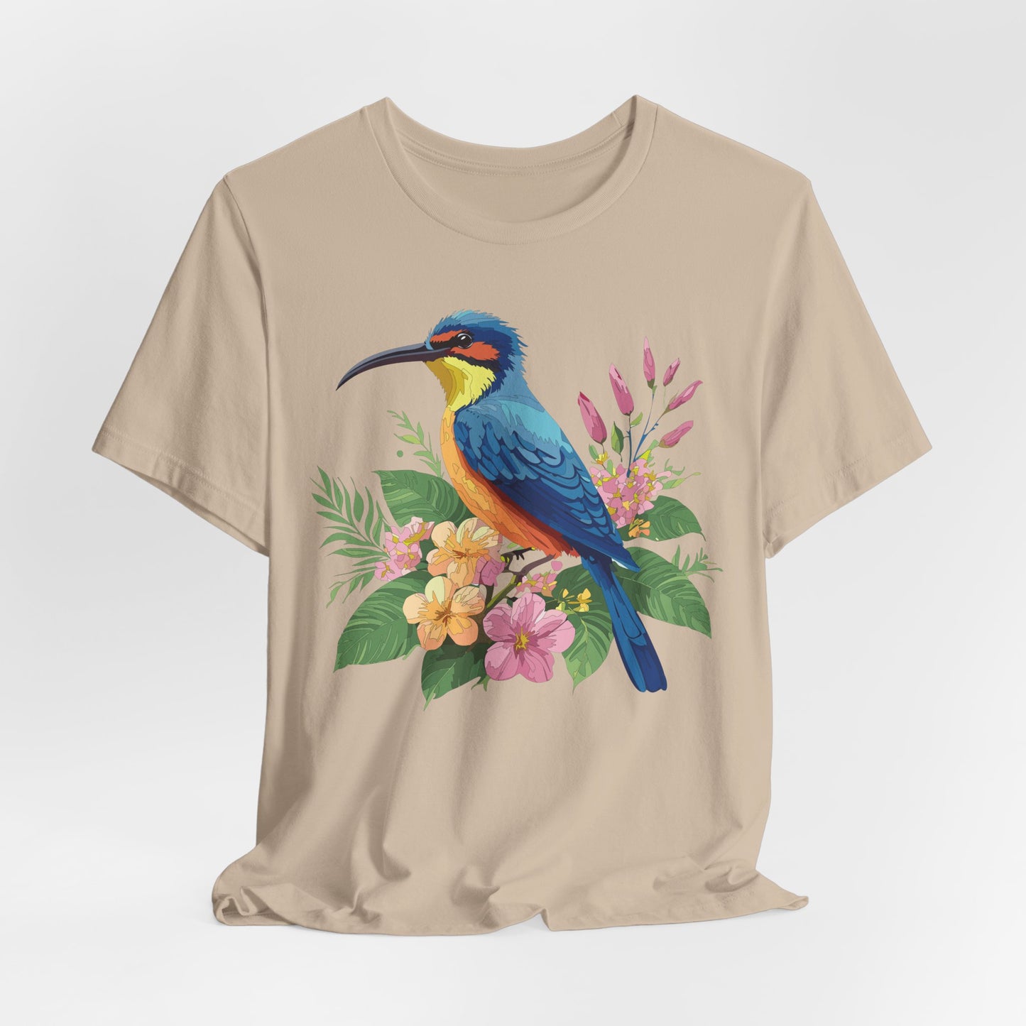 Unisex Animal Shirt, Tee Shirt with Animals, Art Design Tee Shirt, Wild Animals Shirt