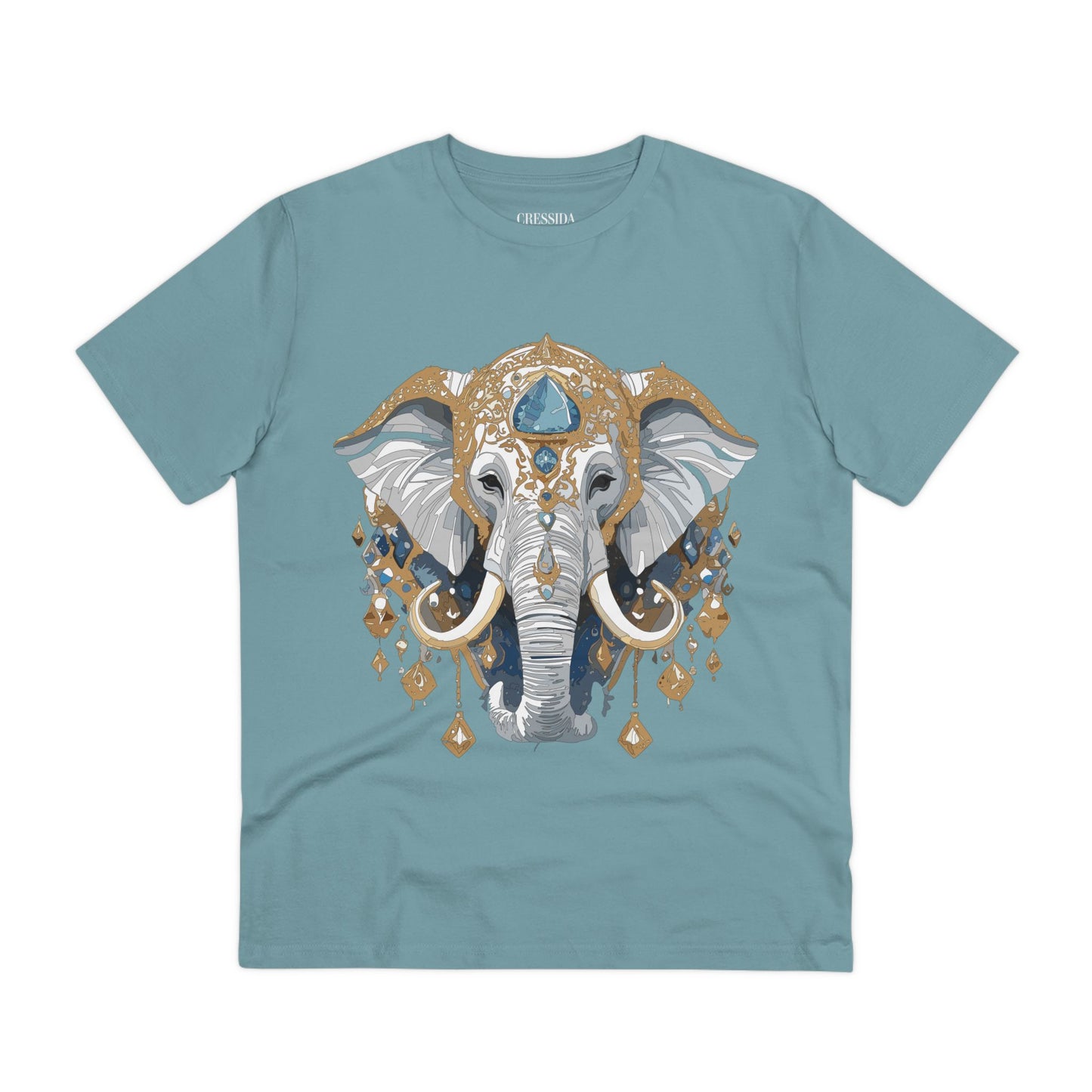 Organic T-shirt with Animals - Elephant