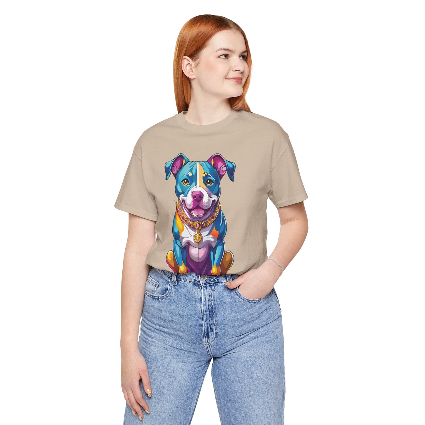 Unisex Animal Shirt, Tee Shirt with Animals, Art Design Tee Shirt, Wild Animals Shirt
