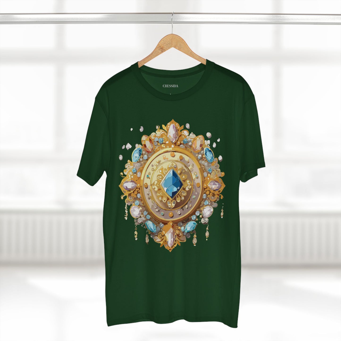 Medallion Shirt, Shirt with Medallion, Tee Shirt with Medal