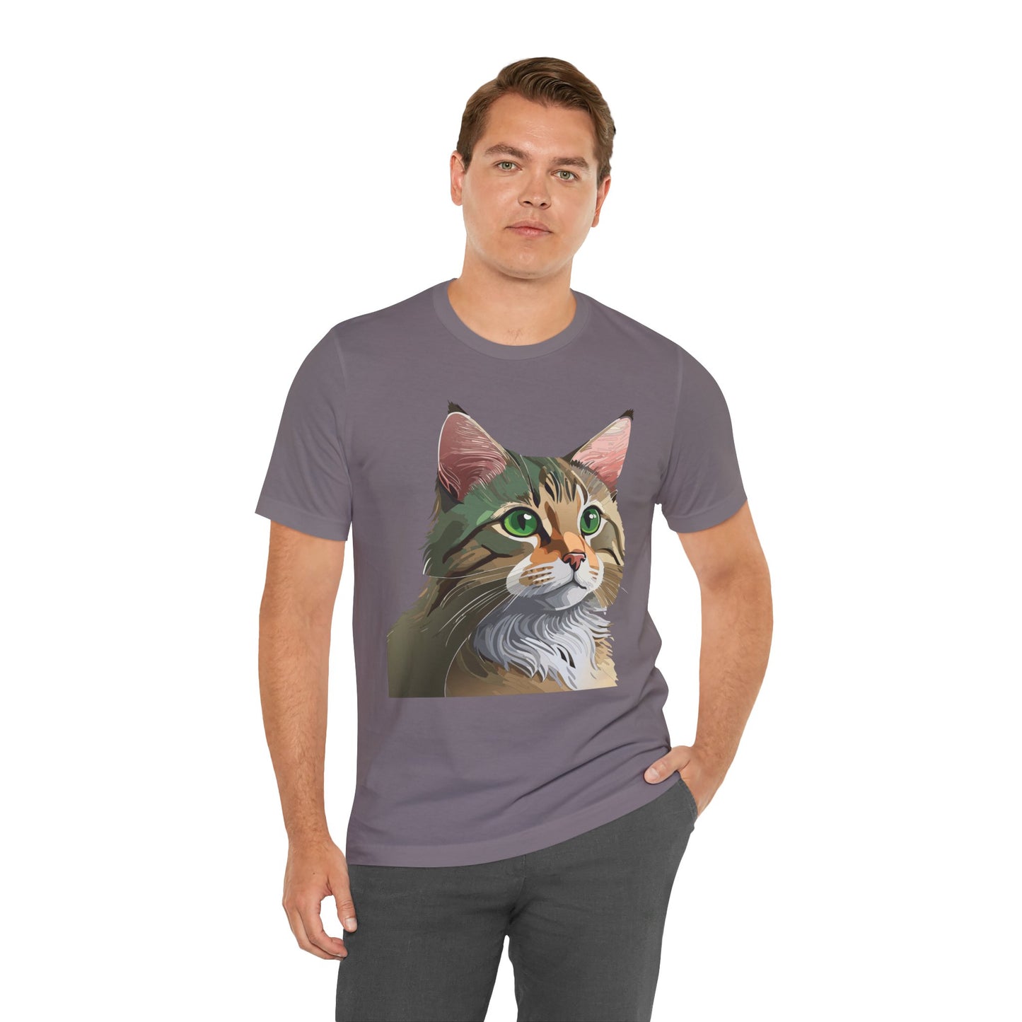 Unisex Animal Shirt, Tee Shirt with Animals, Art Design Tee Shirt, Wild Animals Shirt