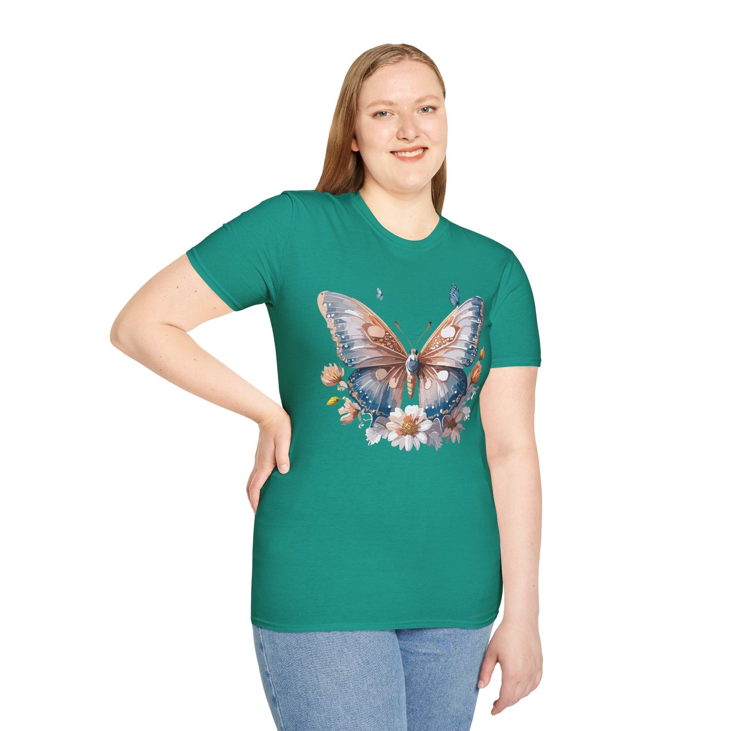 Butterfly Shirt, T Shirt with Butterfly, Monarch Shirt