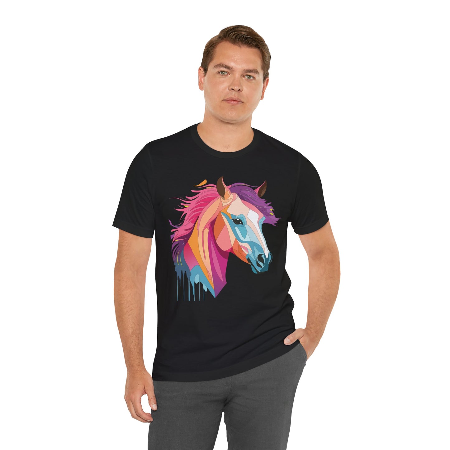 Unisex Animal Shirt, Tee Shirt with Animals, Art Design Tee Shirt, Wild Animals Shirt