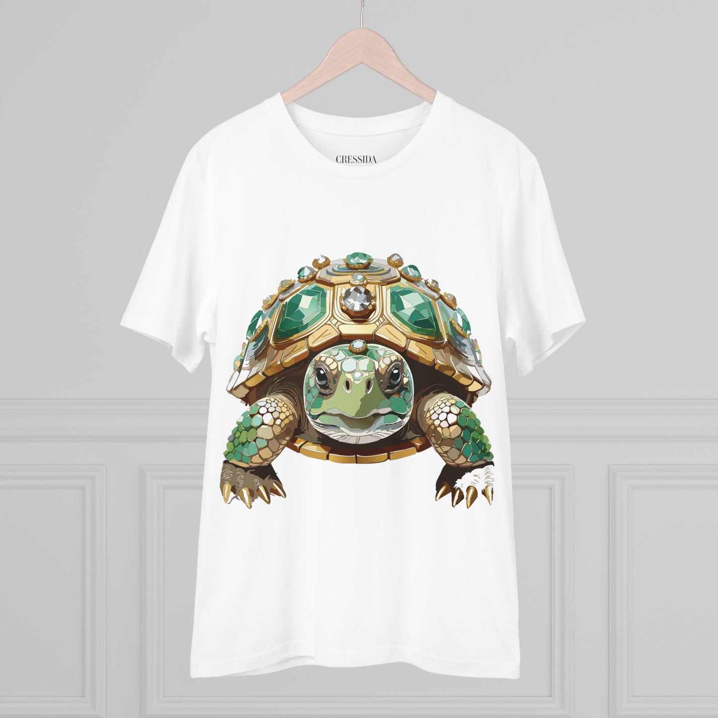 Organic T-shirt with Animals - Turtle