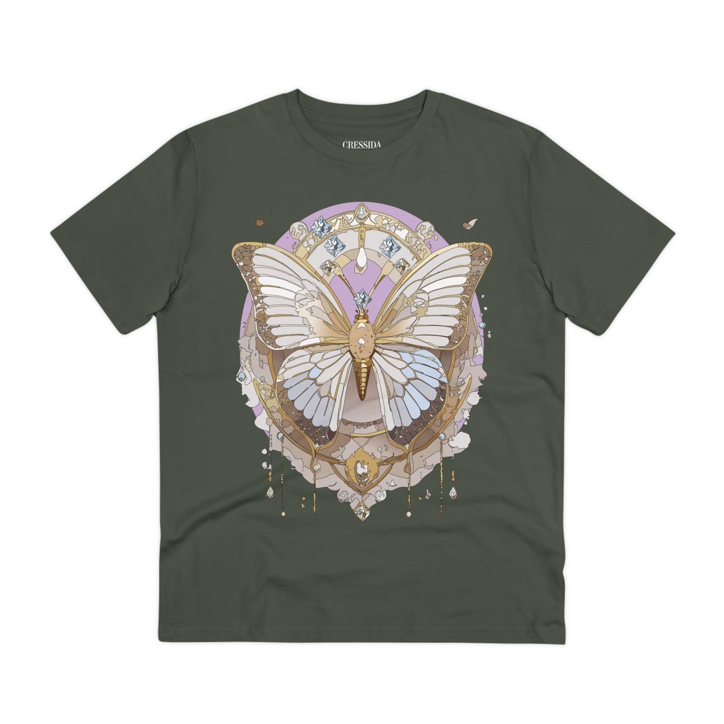 Organic T-shirt with Butterfly