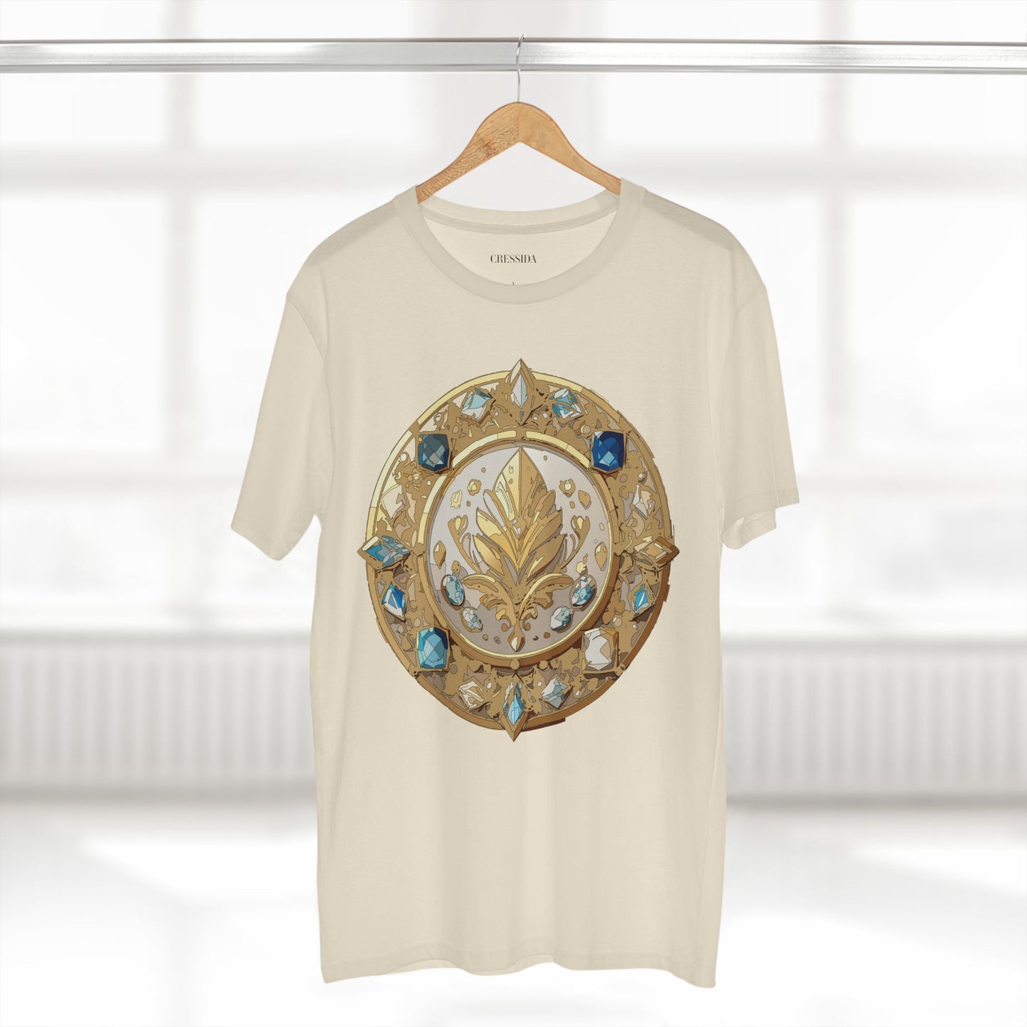 Medallion Shirt, Shirt with Medallion, Tee Shirt with Medal
