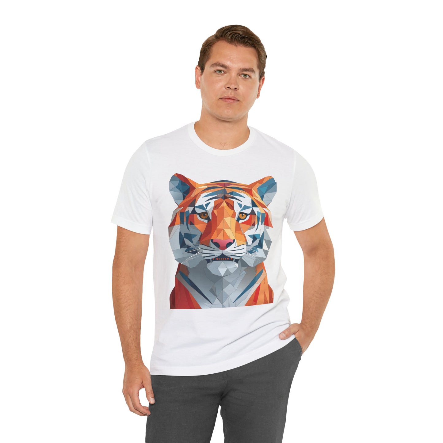 Unisex Animal Shirt, Tee Shirt with Animals, Art Design Tee Shirt, Wild Animals Shirt
