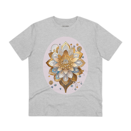 Organic T-shirt with Flower