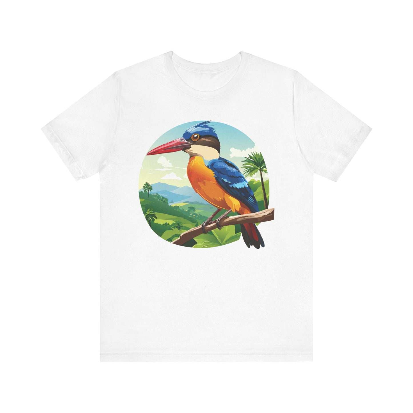 Unisex Animal Shirt, Tee Shirt with Animals, Art Design Tee Shirt, Wild Animals Shirt