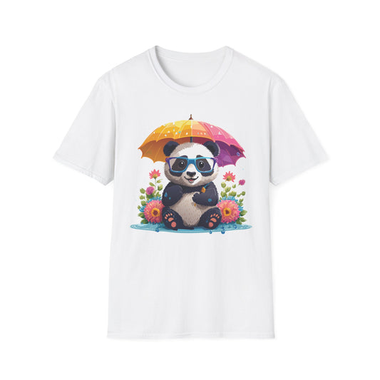 Panda Shirt, T Shirt with Panda, Animal Shirt, Tee Shirt with Animals