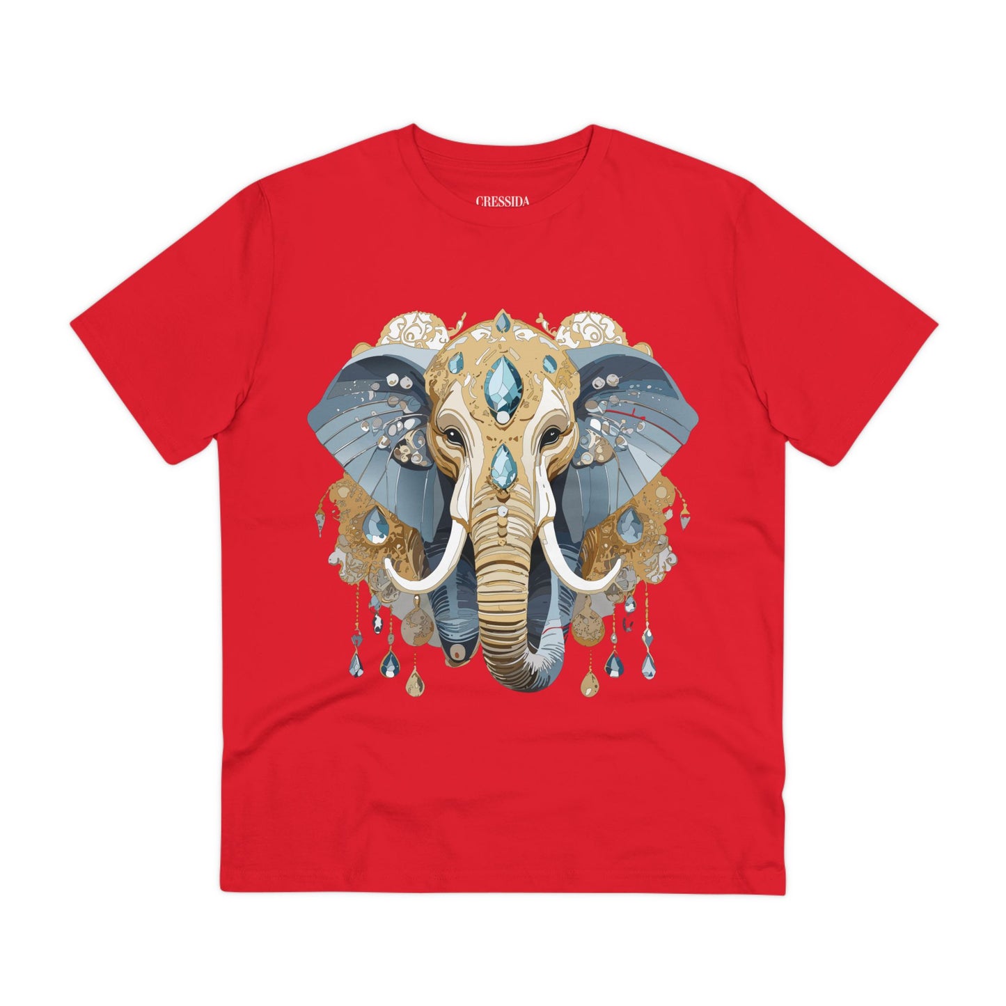 Organic T-shirt with Animals - Elephant