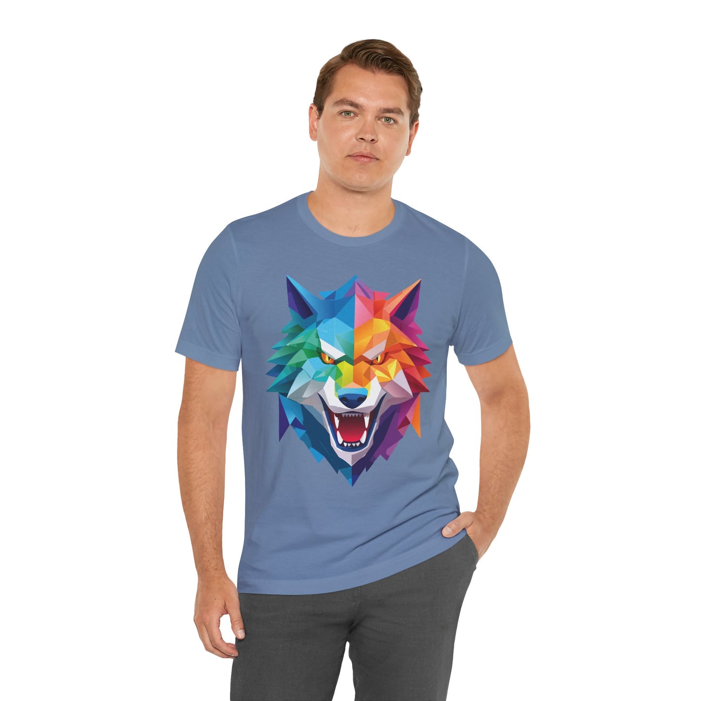 Unisex Animal Shirt, Tee Shirt with Animals, Art Design Tee Shirt, Wild Animals Shirt