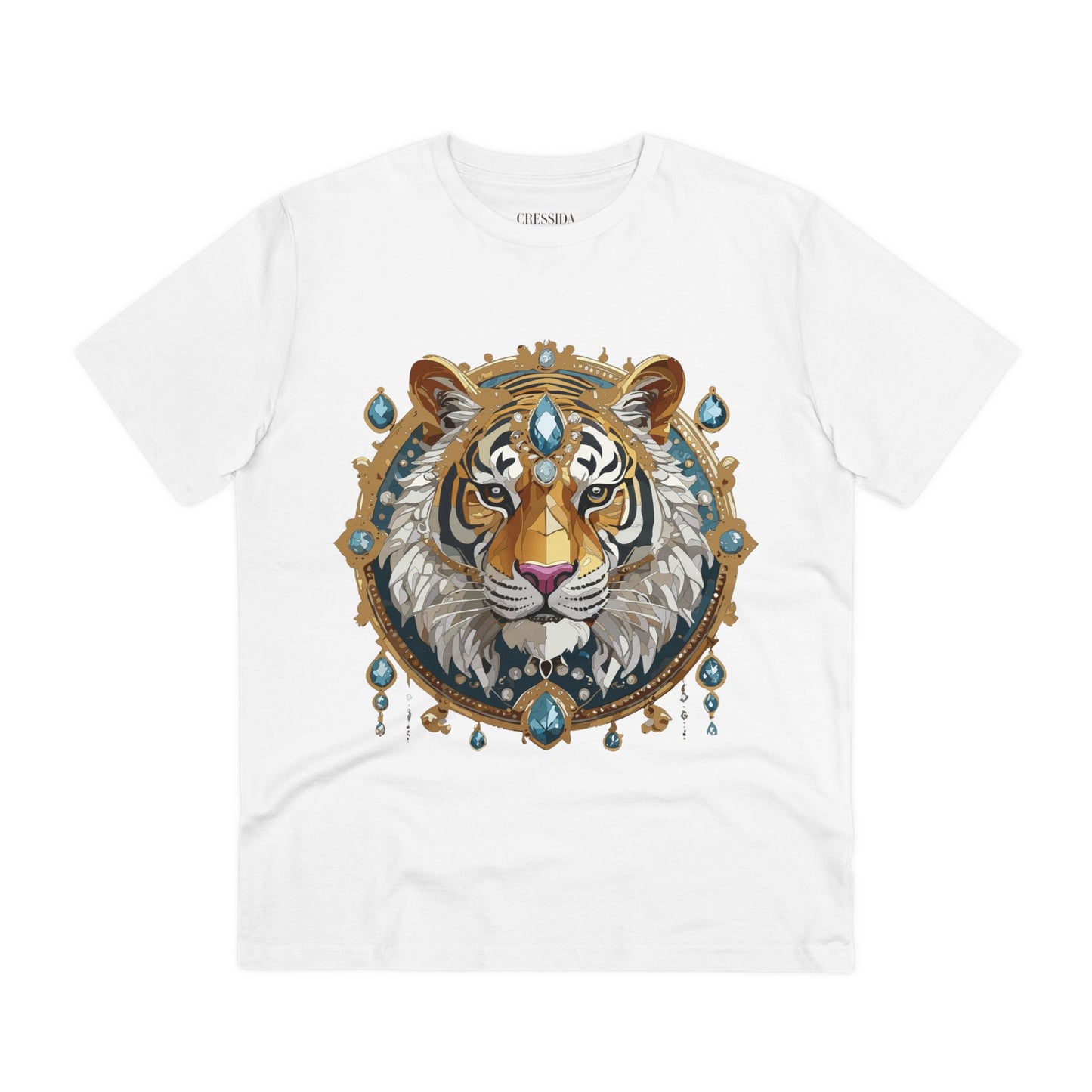 Organic T-shirt with Animals - Tiger