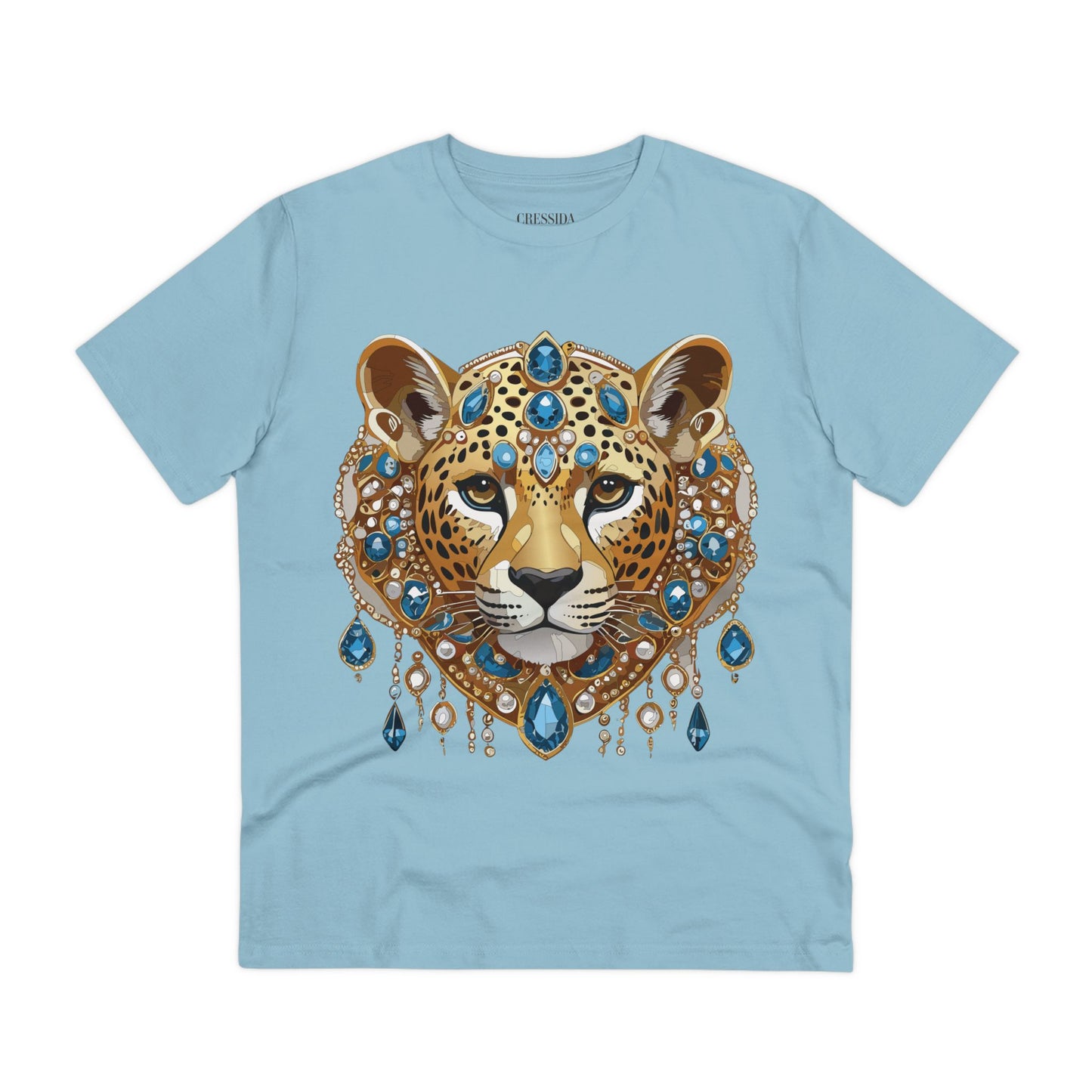 Organic T-shirt with Animals - Cheetah