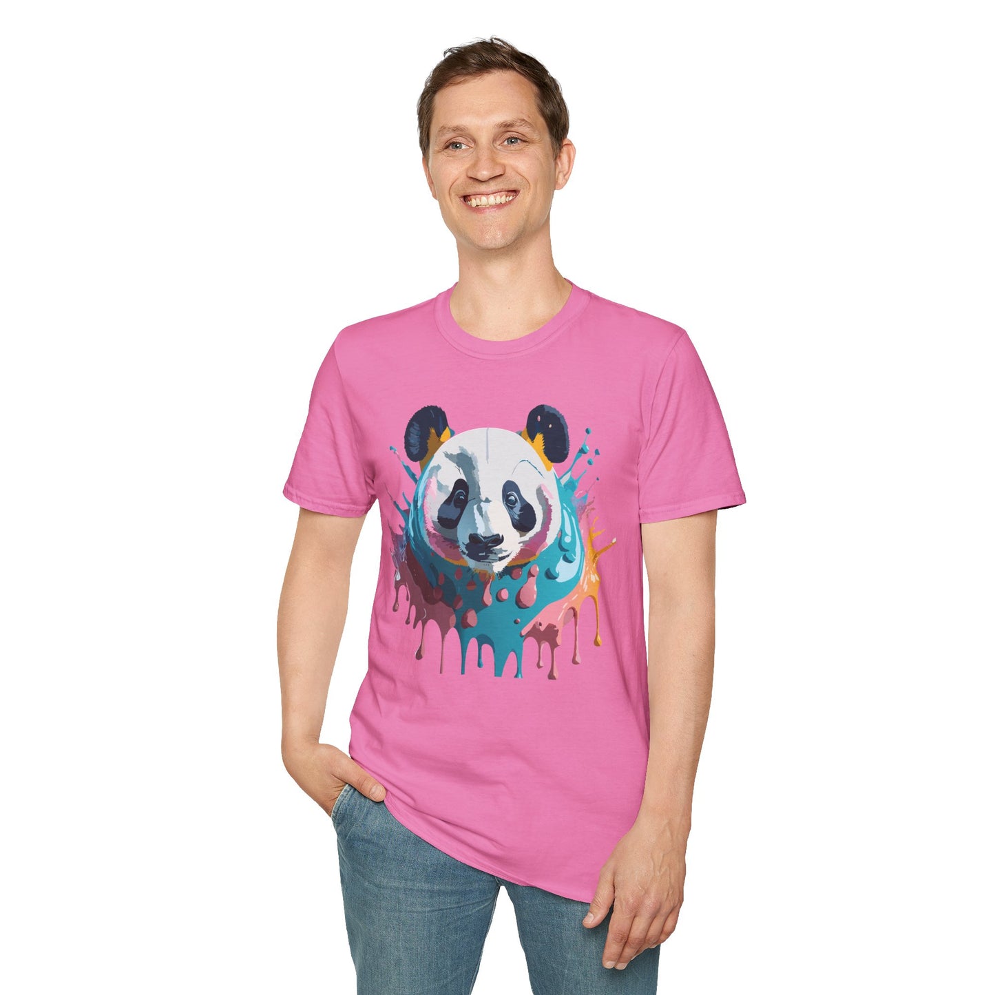 Panda Shirt, T Shirt with Panda, Animal Shirt, Tee Shirt with Animals