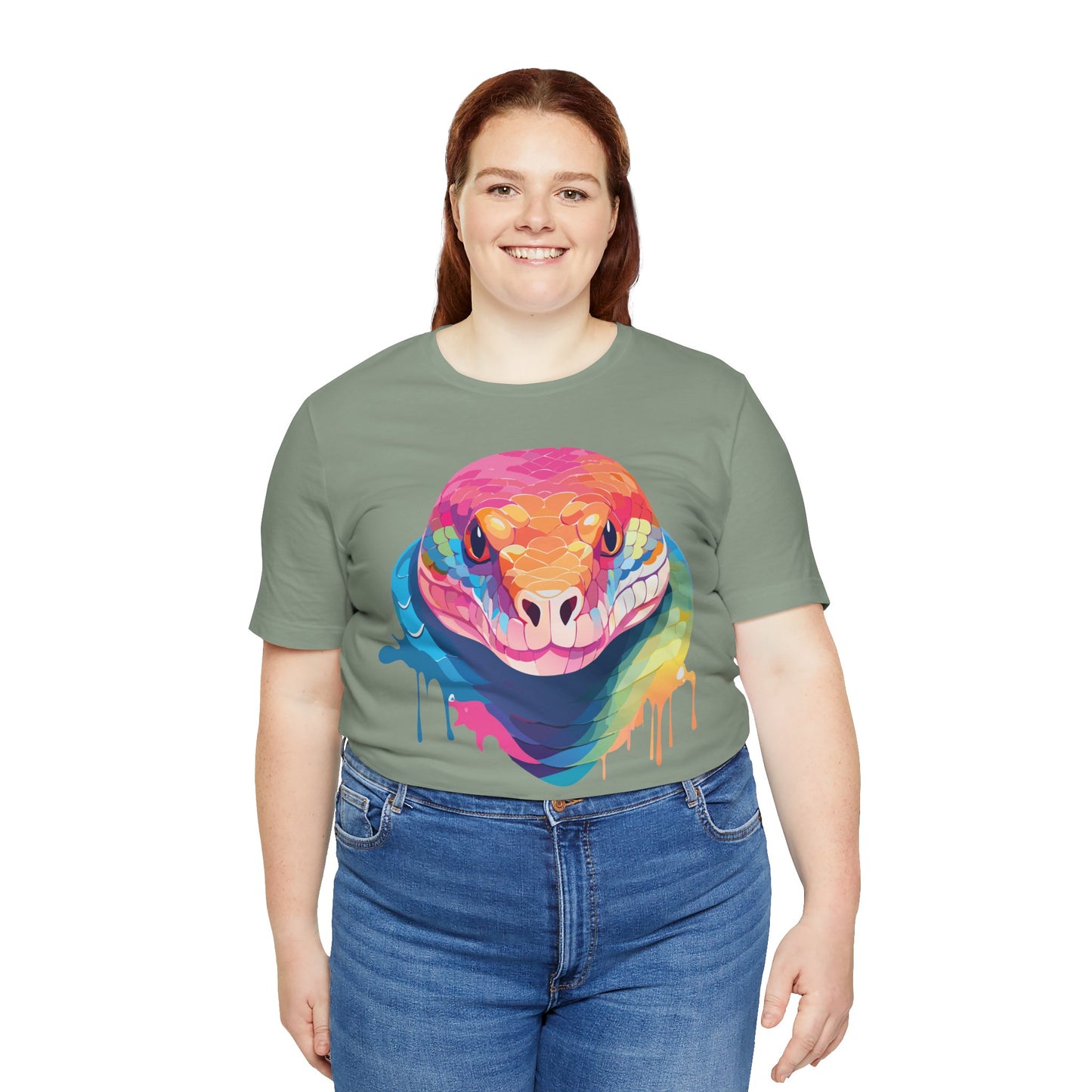 Unisex Animal Shirt, Tee Shirt with Animals, Art Design Tee Shirt, Wild Animals Shirt